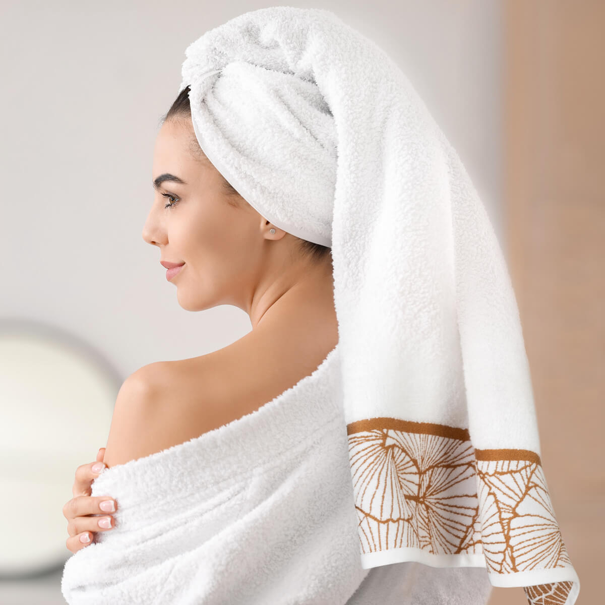 Jakie dodatki do białej łazienki