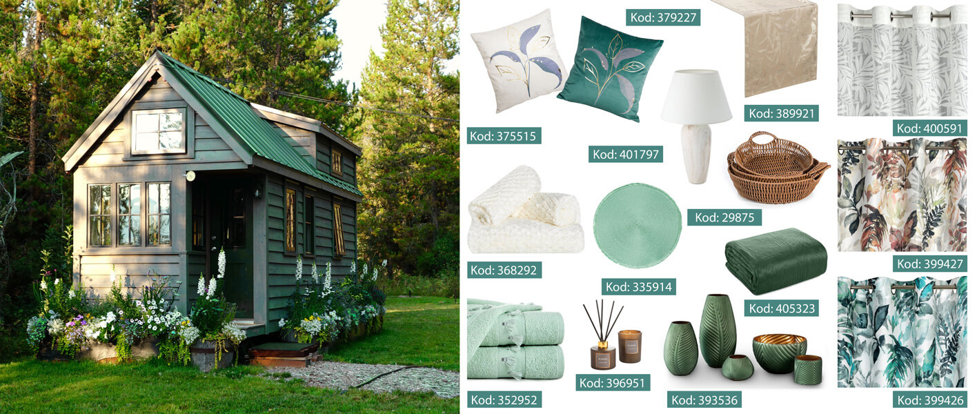 Jak urządzić wnętrze domku na działce