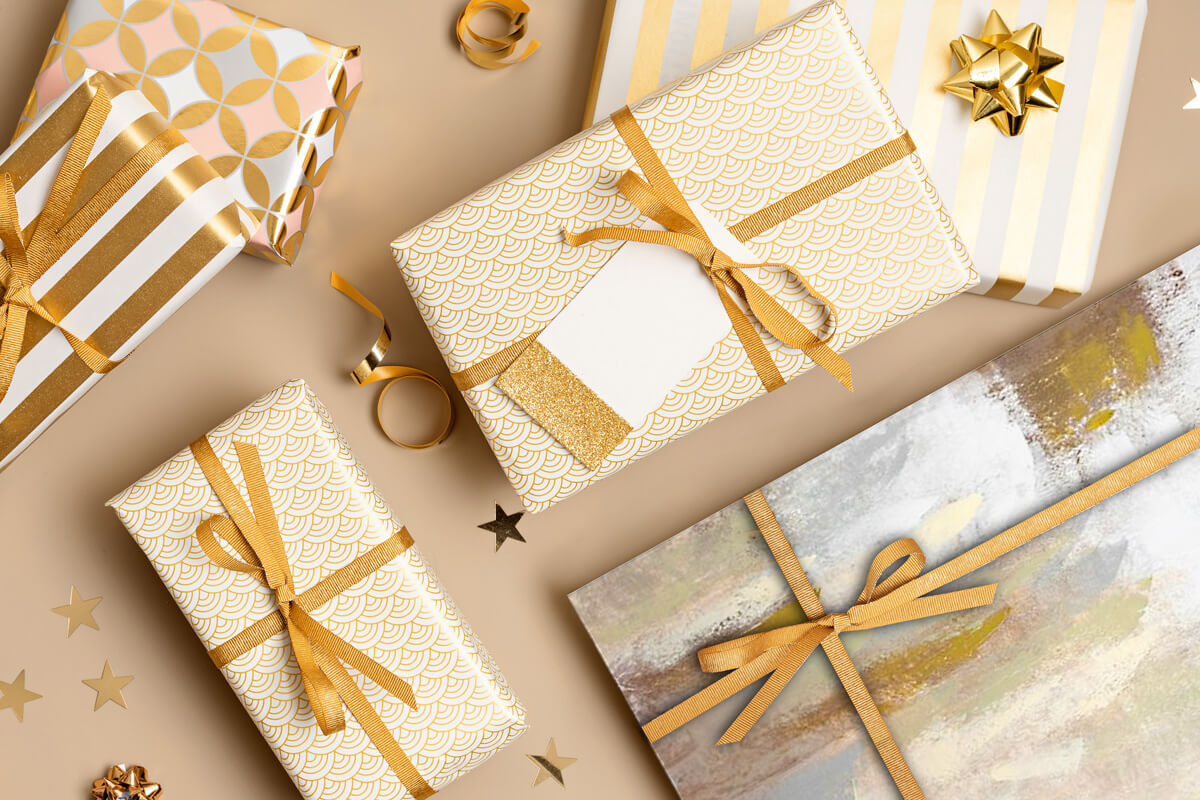 jak zapakować obraz na prezent