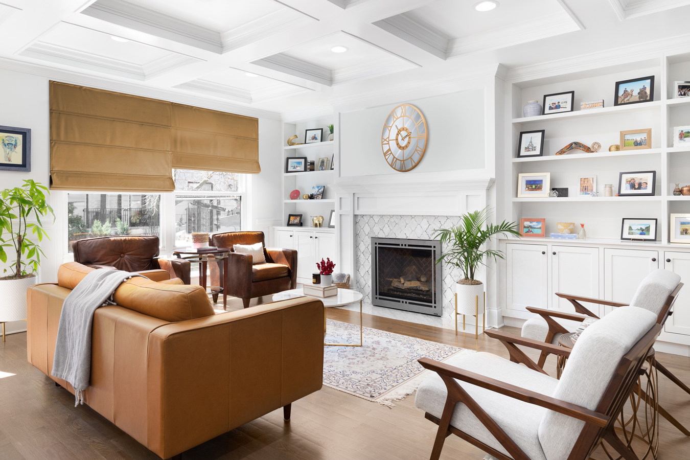 dekoracja kominka na co dzień