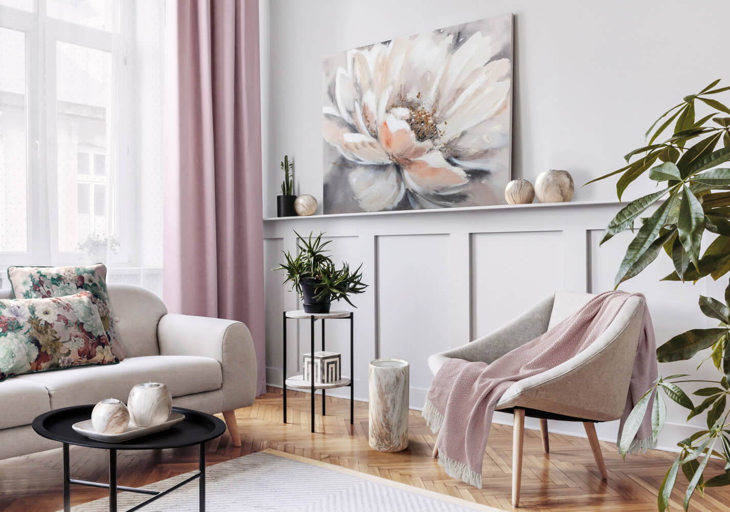 firany do parapetu czy za parapet