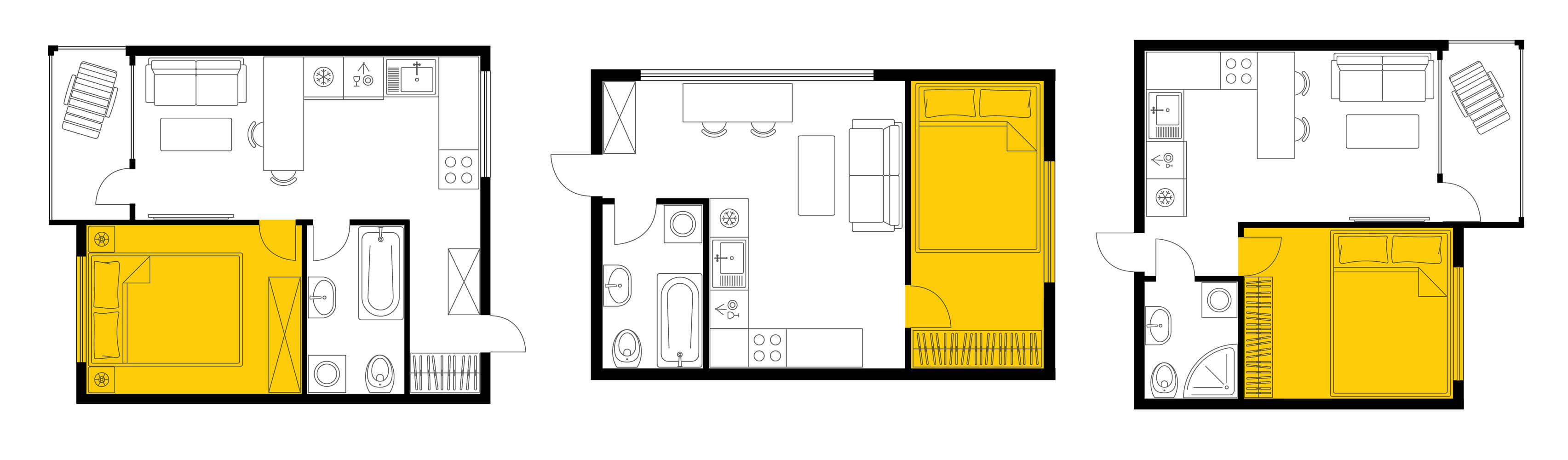 jak ustawić łóżko w małej sypialni