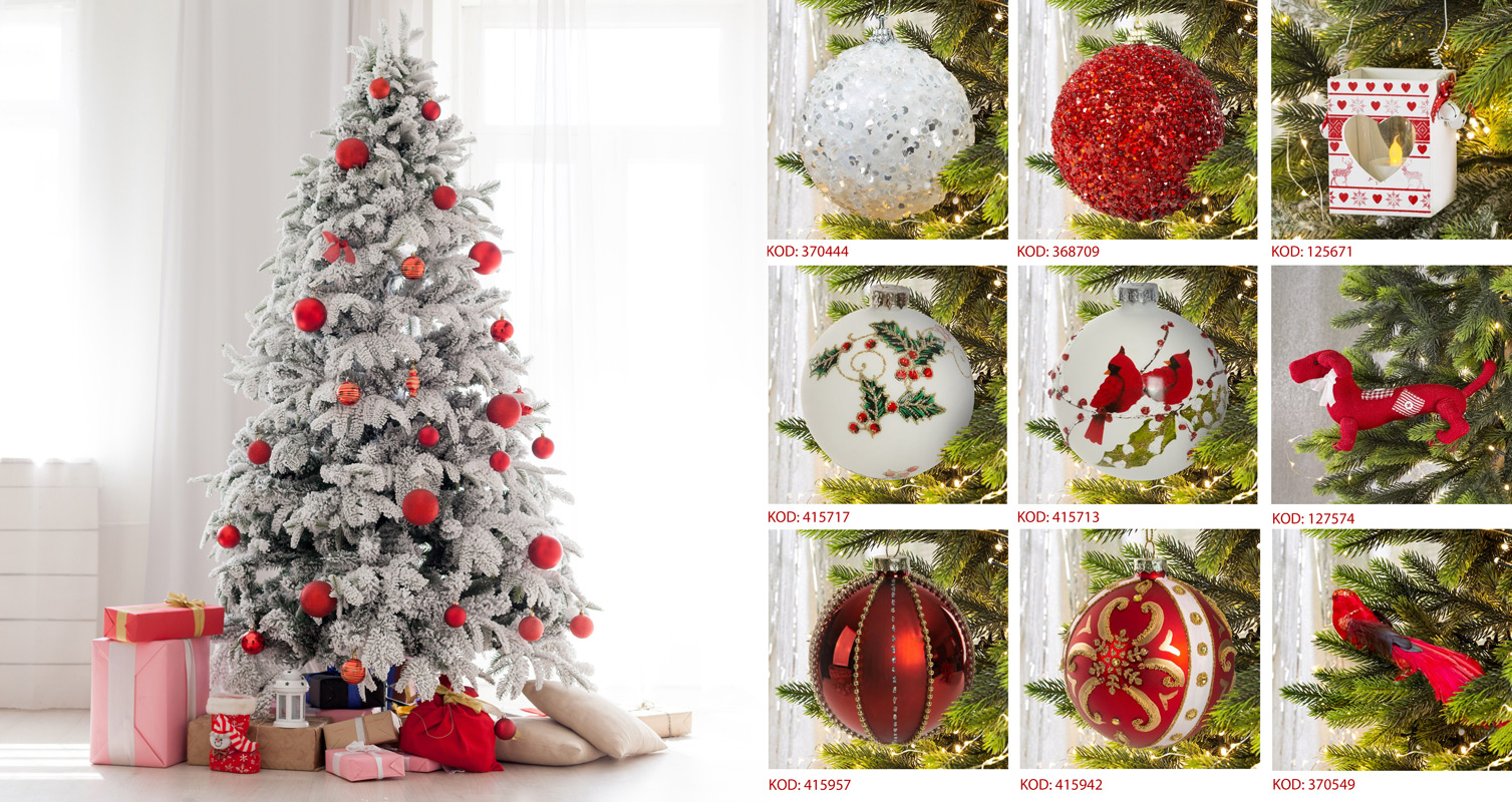 Jak udekorować białą choinkę