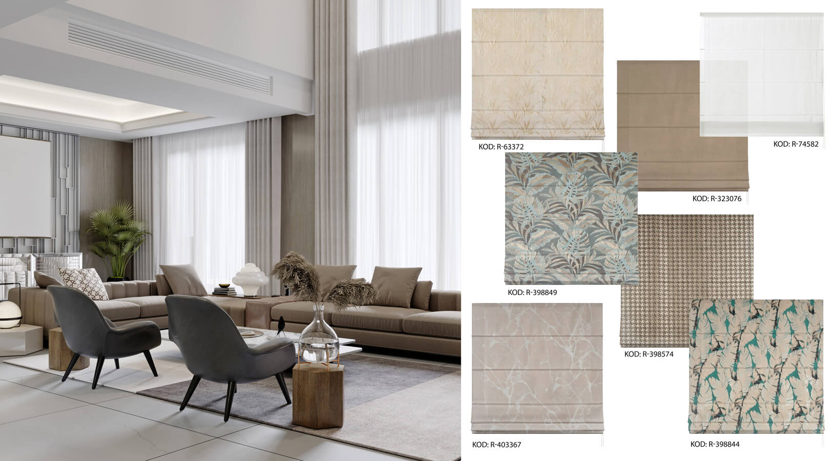 Jakie rolety do salonu