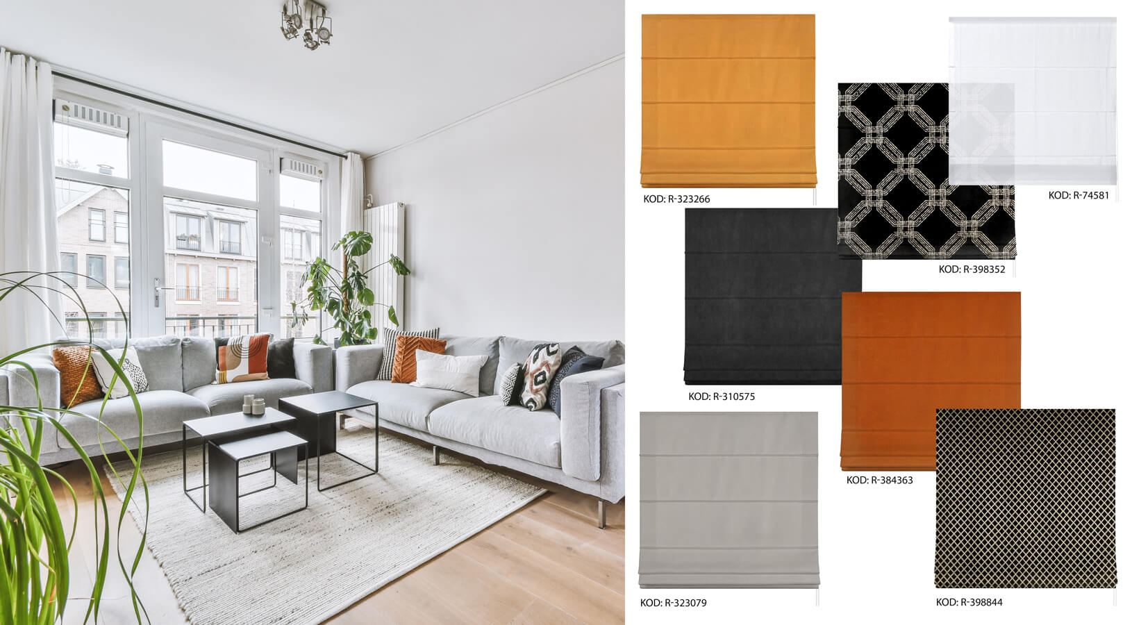 Jakie rolety do salonu