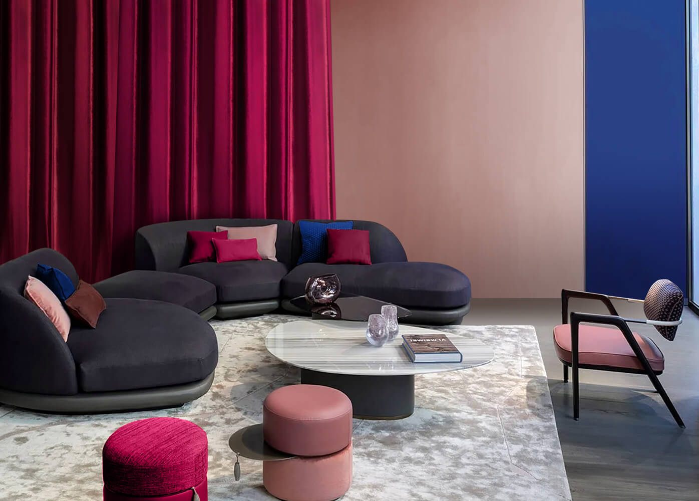 jakie kolory pasują do różowego