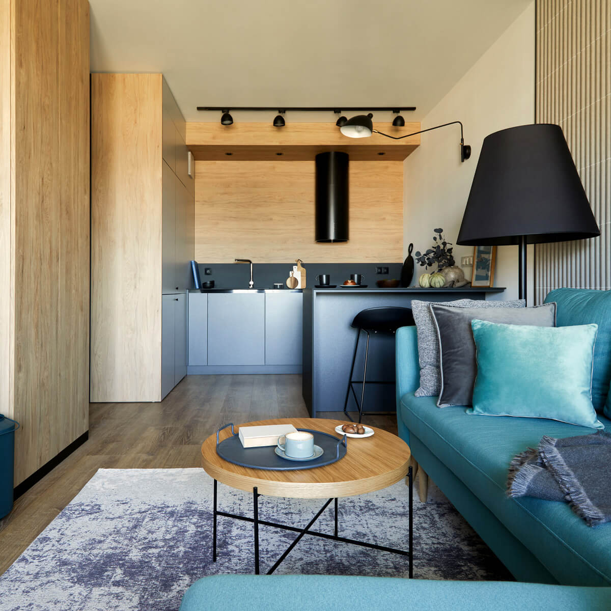 jak urządzić wąski i długi pokój zdjęcia