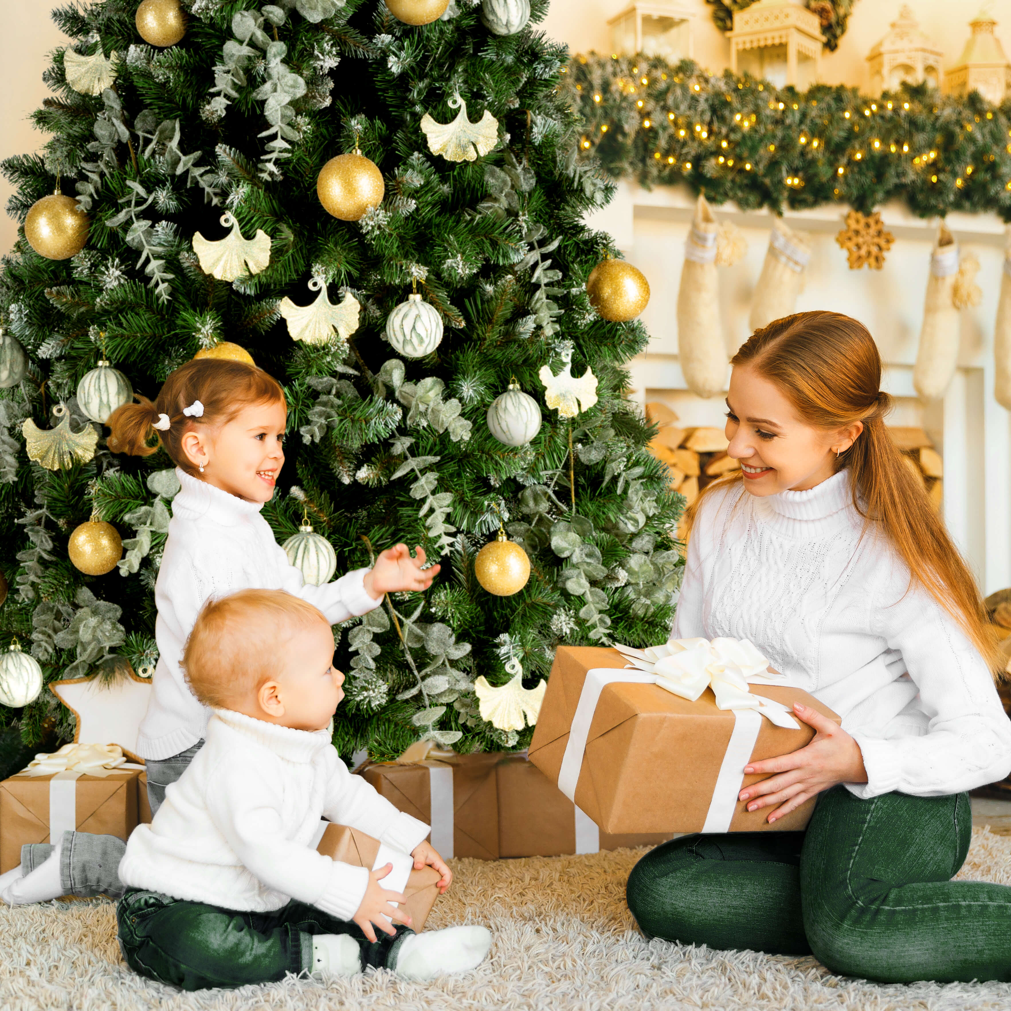 jak ubrać choinkę nowocześnie