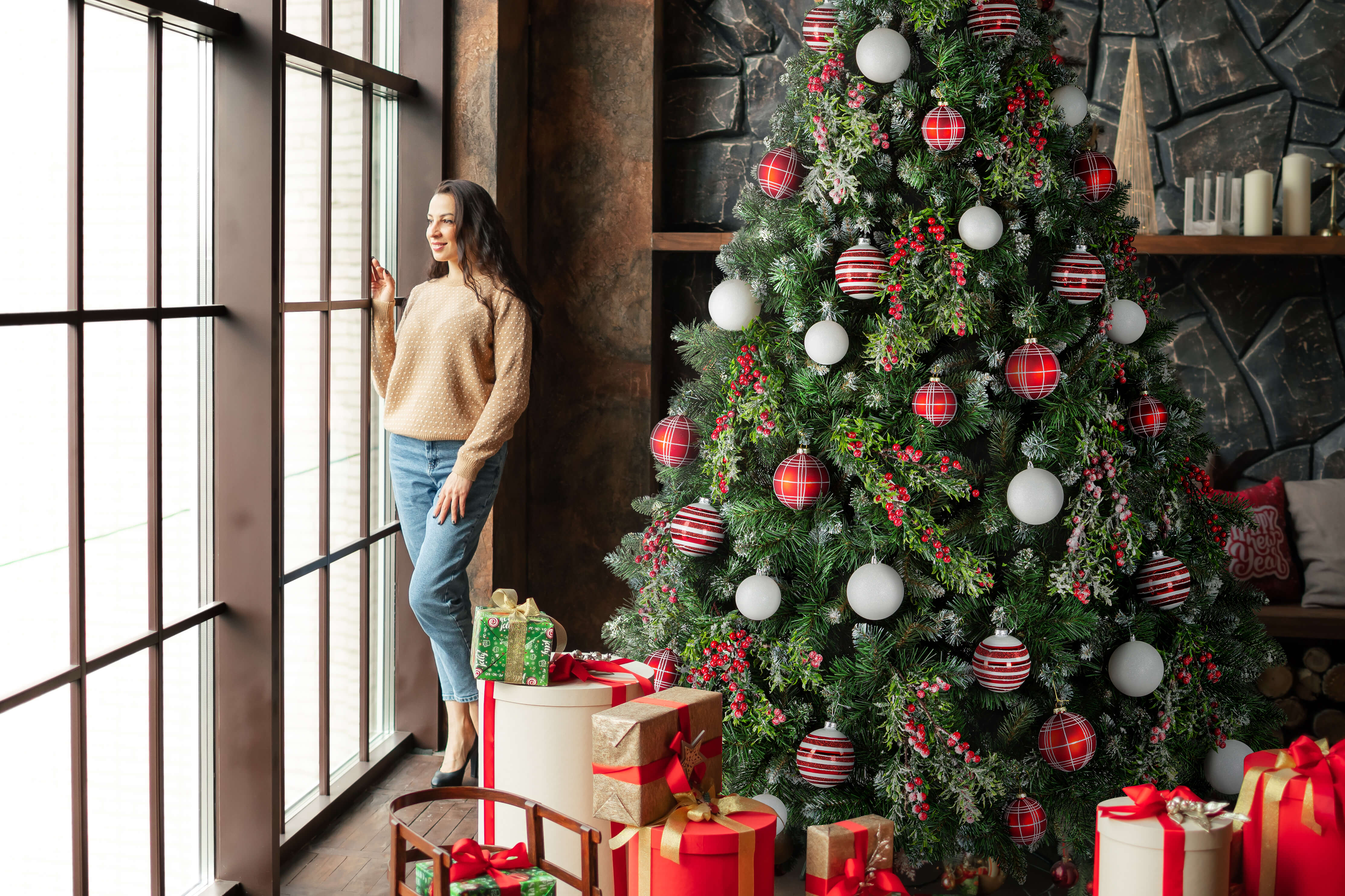 jak ubrać choinkę nowocześnie 