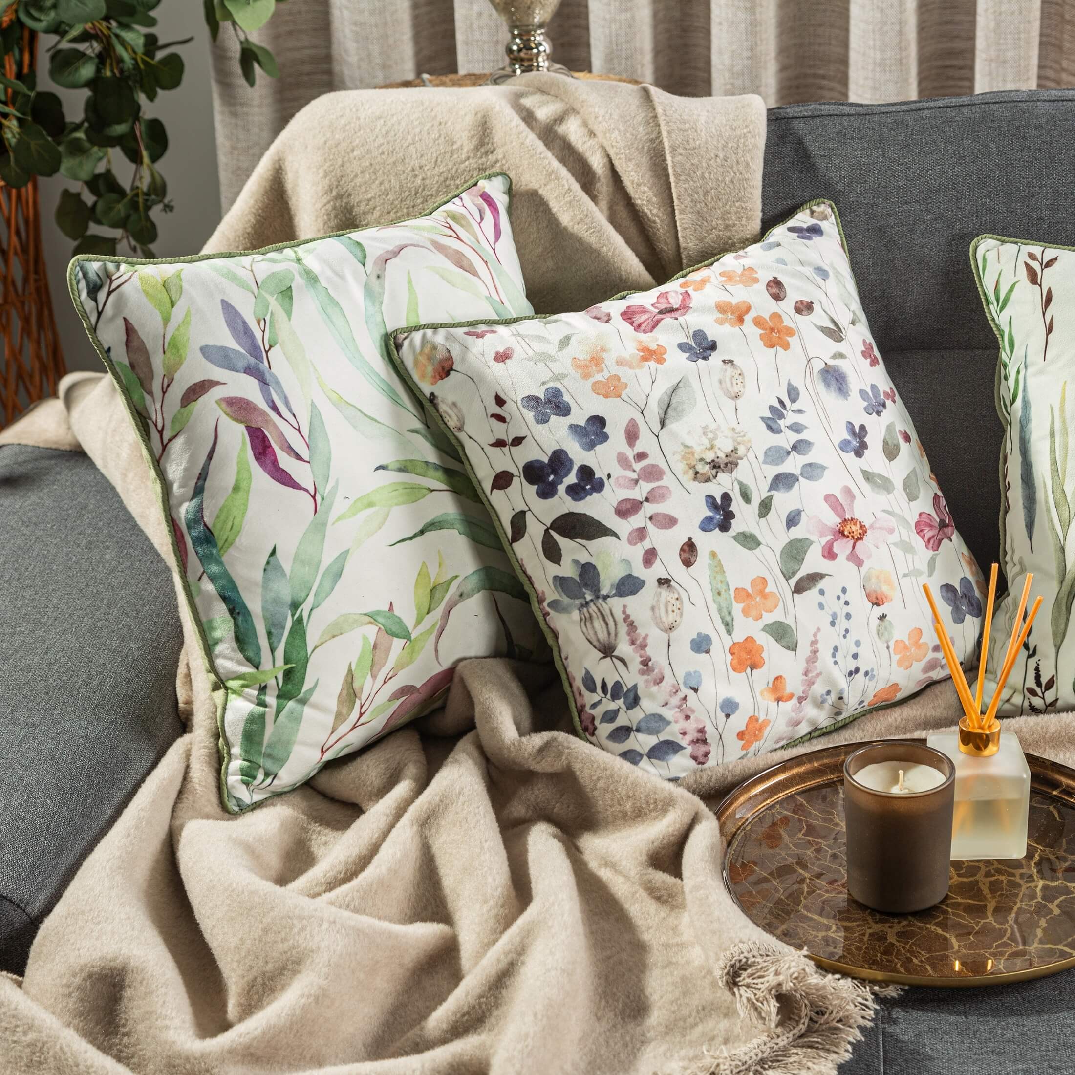 jak udekorować mieszkanie na wiosnę