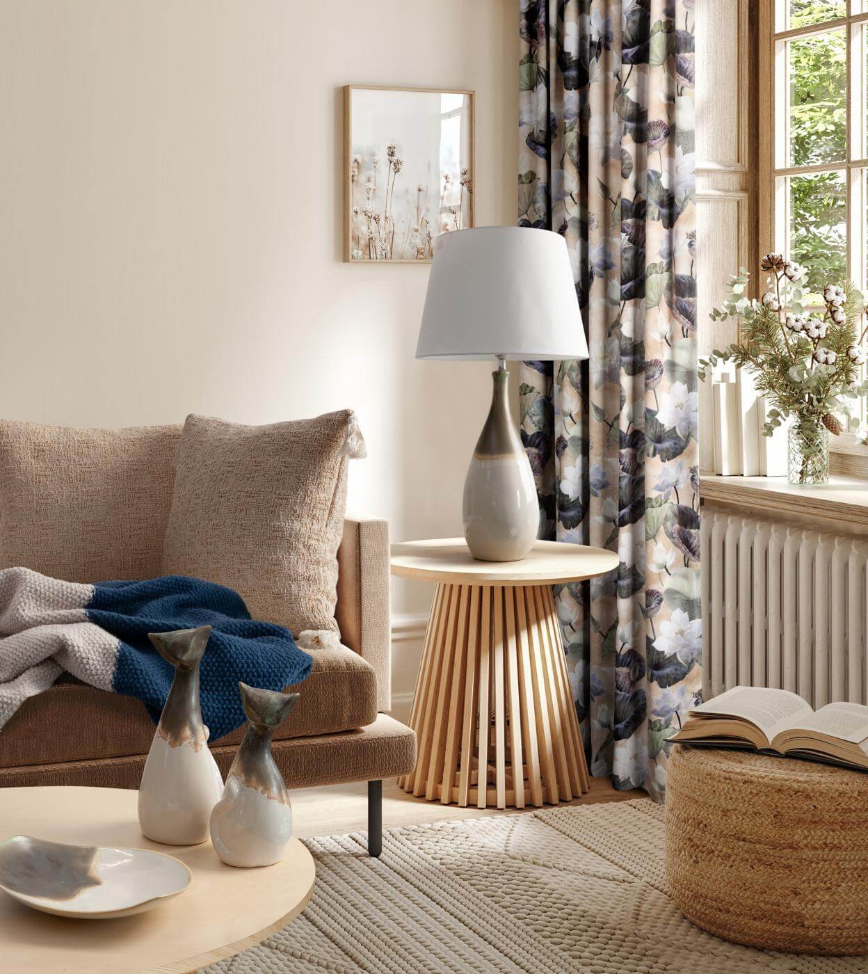 jak stworzyć przytulny salon -