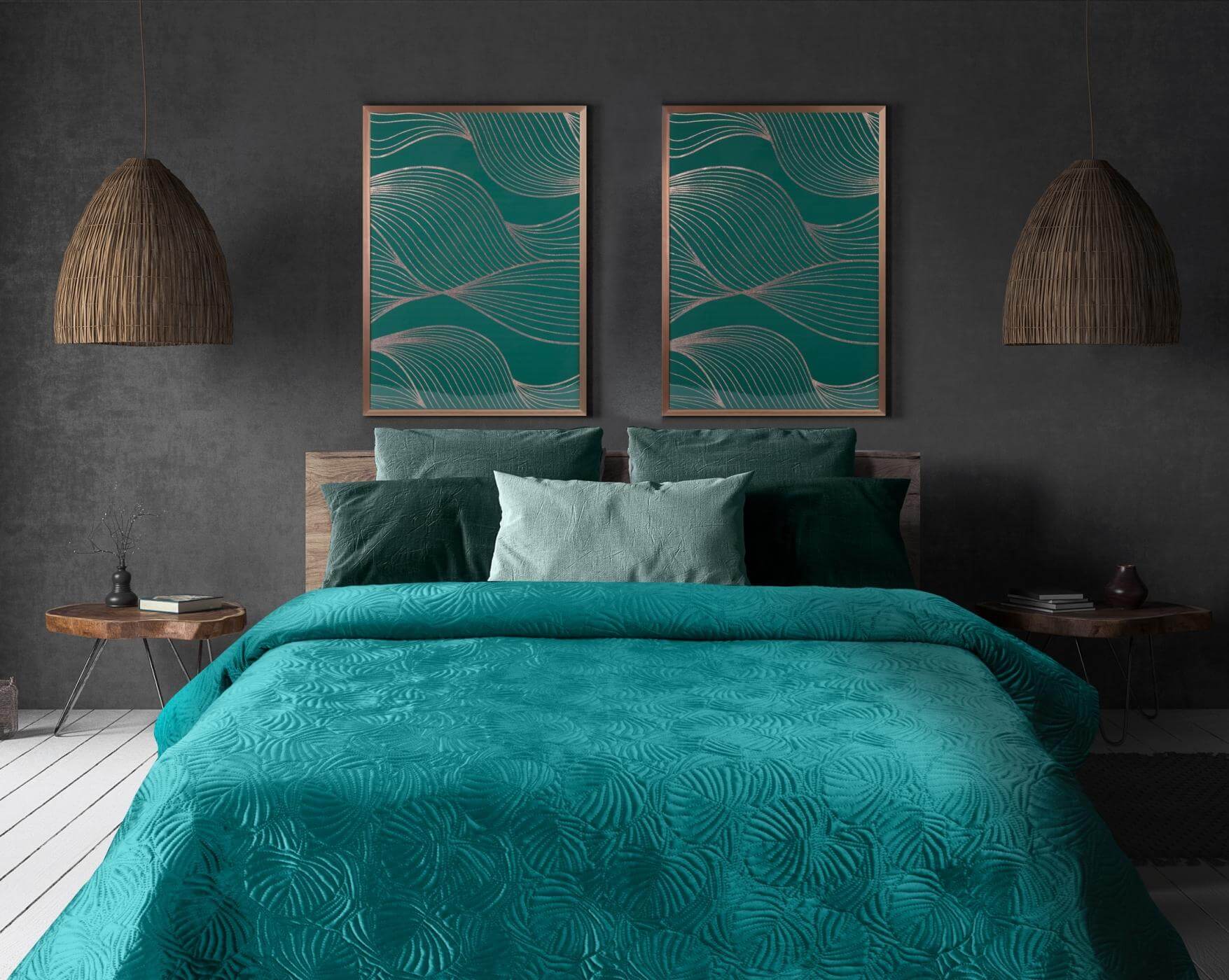 kolory do małej sypialni