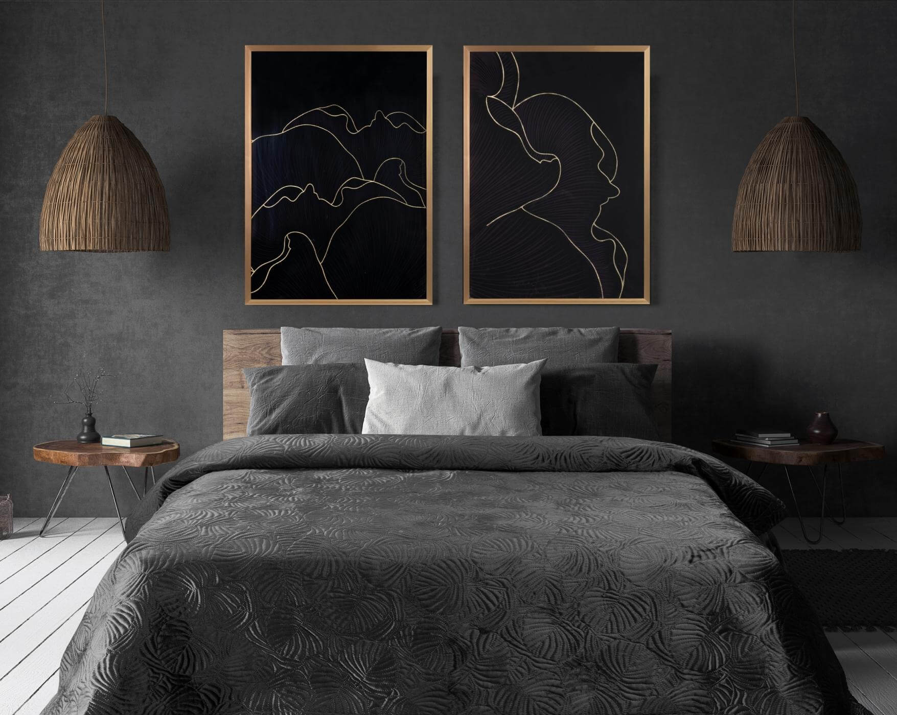 kolory do małej sypialni