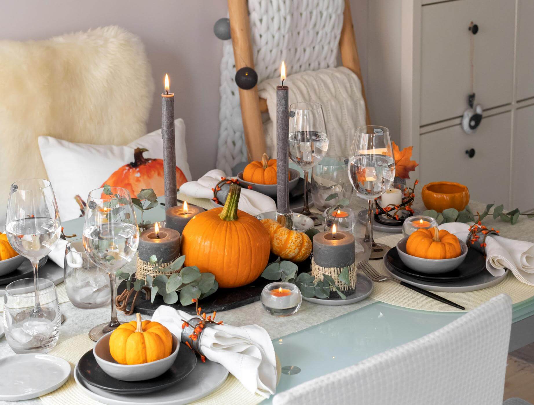 jak ozdobić pokój na jesień 