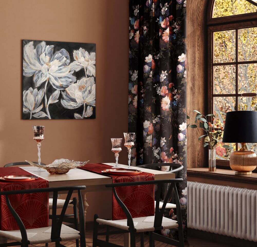 jesienne dekoracje do pokoju 