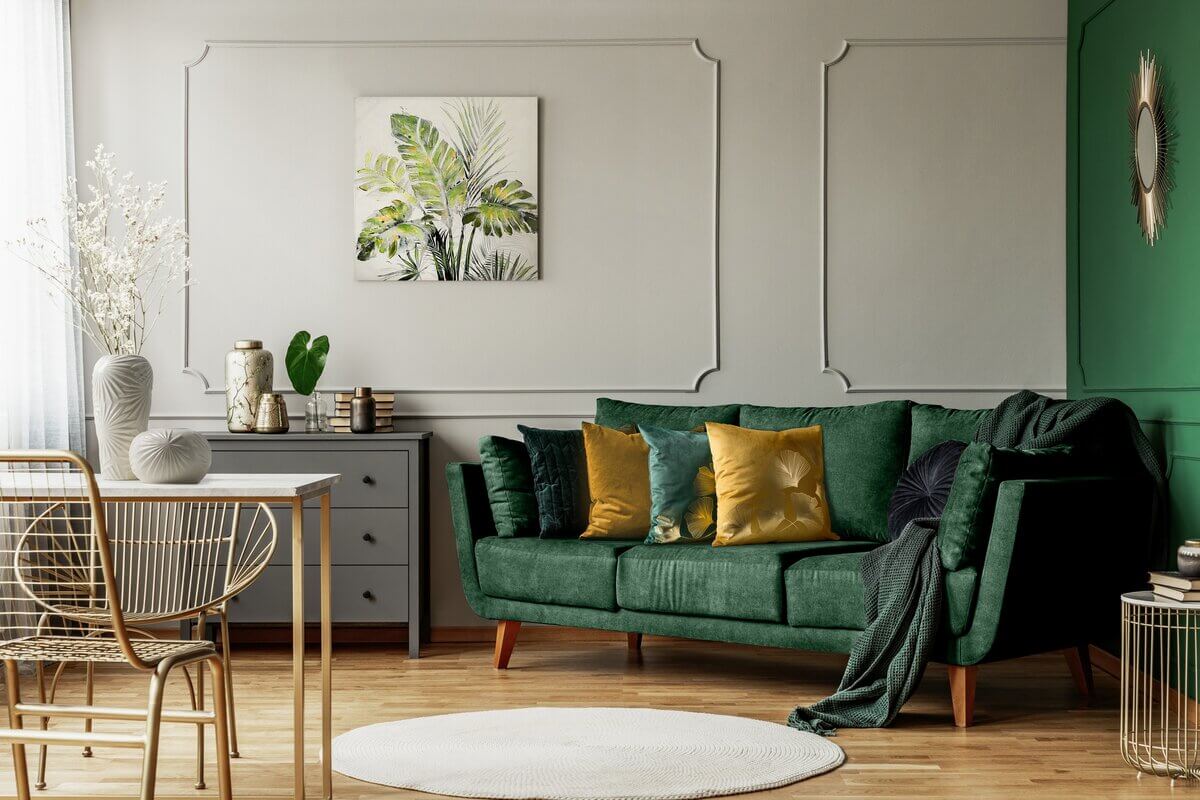 styl tradycyjny salon