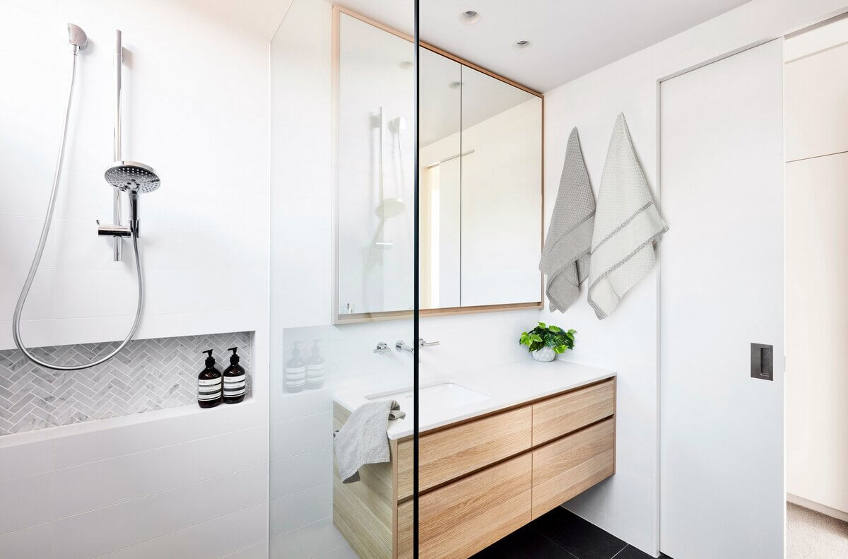 łazienka w stylu skandynawskim inspiracje