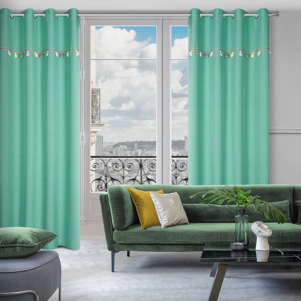 seledynowy kolor z czym łączyć