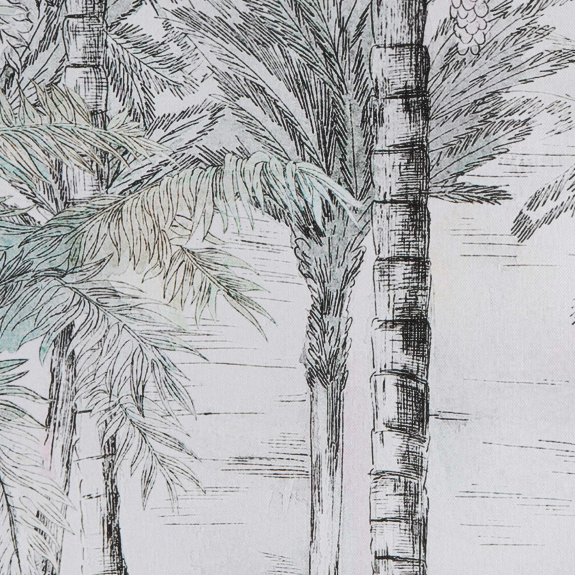 Obraz pejzaż szaro, beżowy nadruk na płótnie oprawiony w ramę 45x60 cm