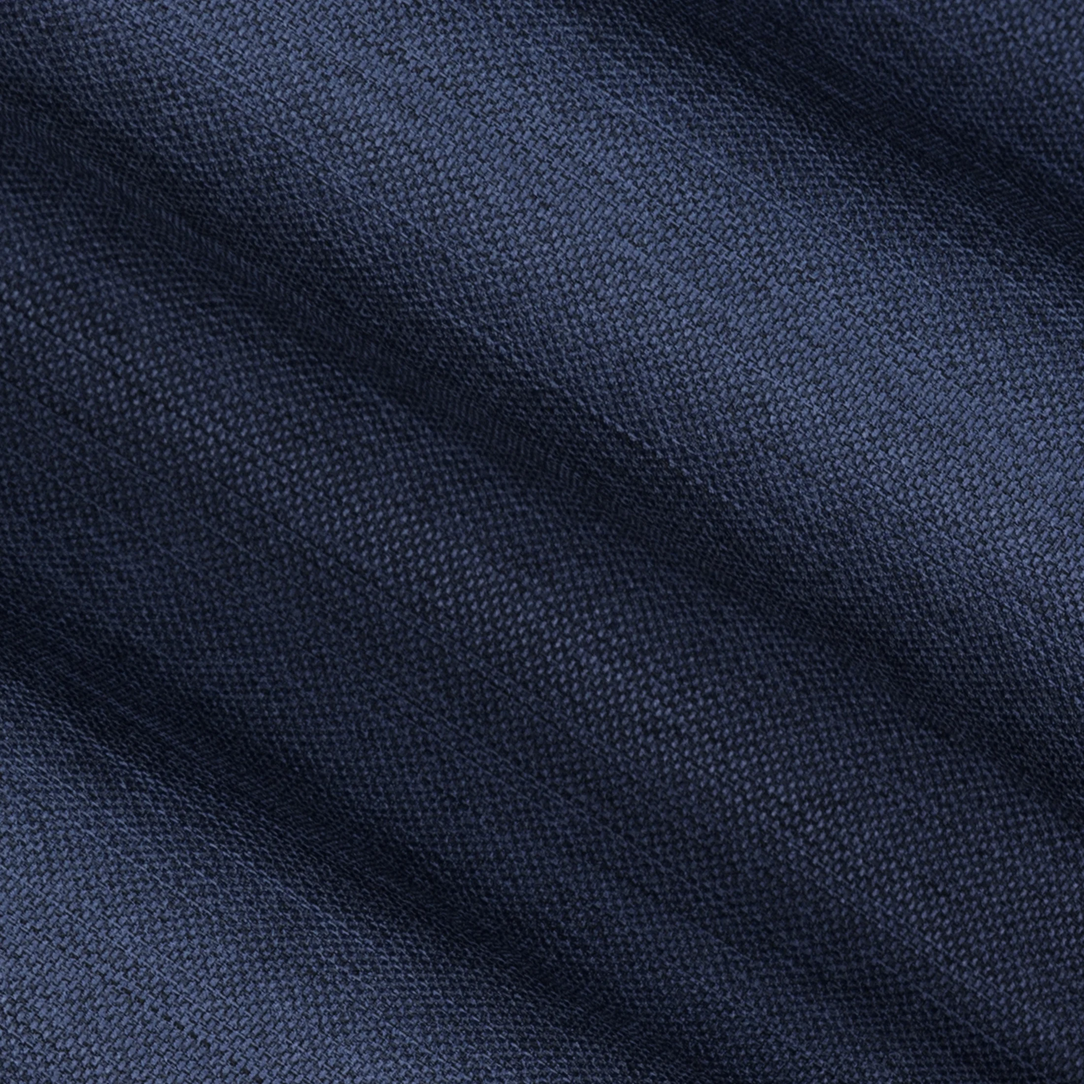 Zazdrostka granatowa z tkaniny o płóciennym splocie 140x45 cm taśma LENA