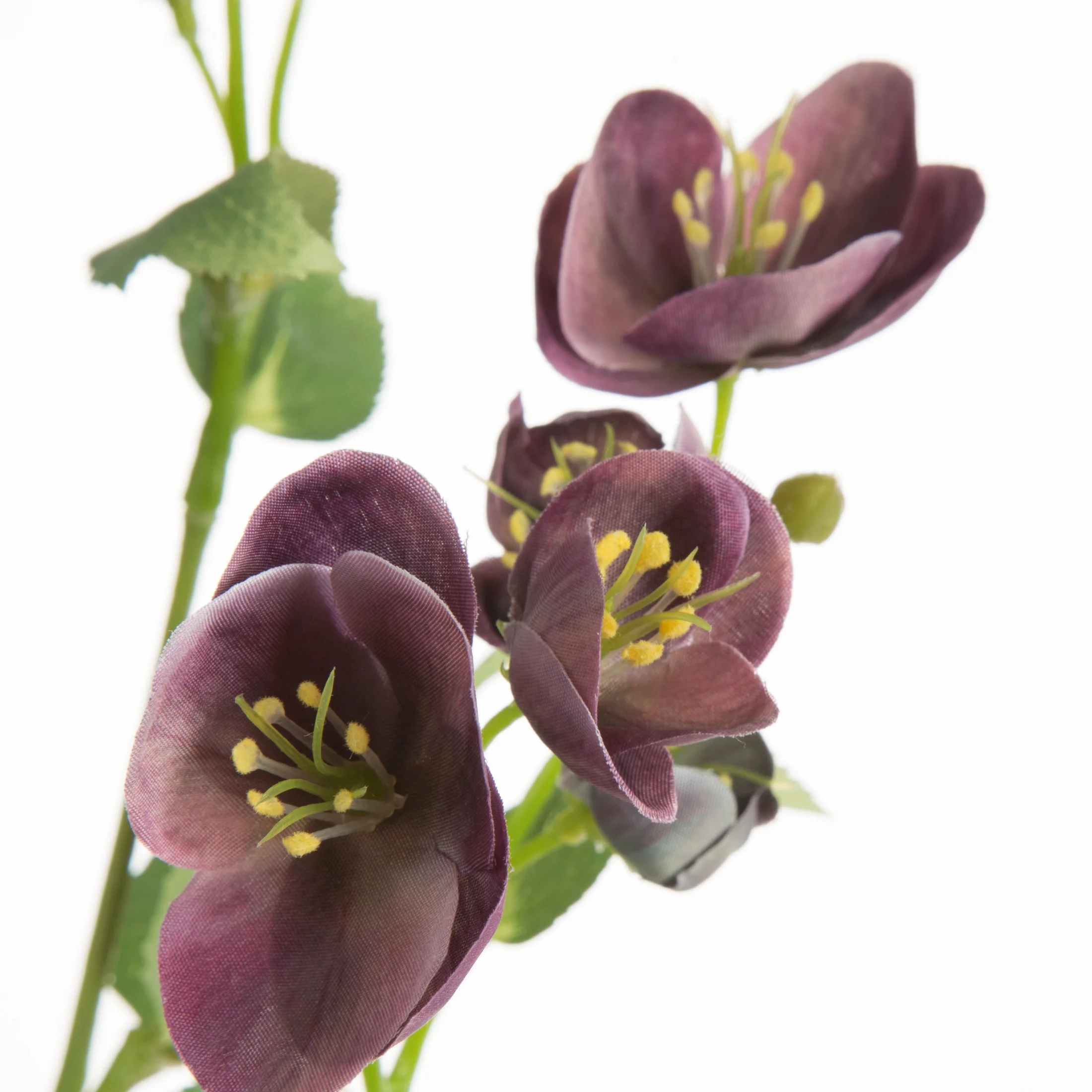 Kwiat sztuczny fioletowy 40 cm