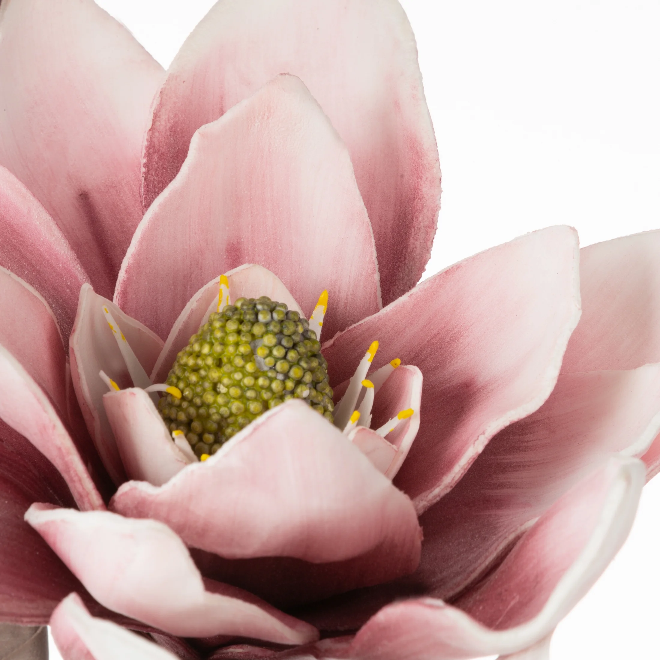 Kwiat sztuczny jasnoróżowy z pianki foamiran 84 cm