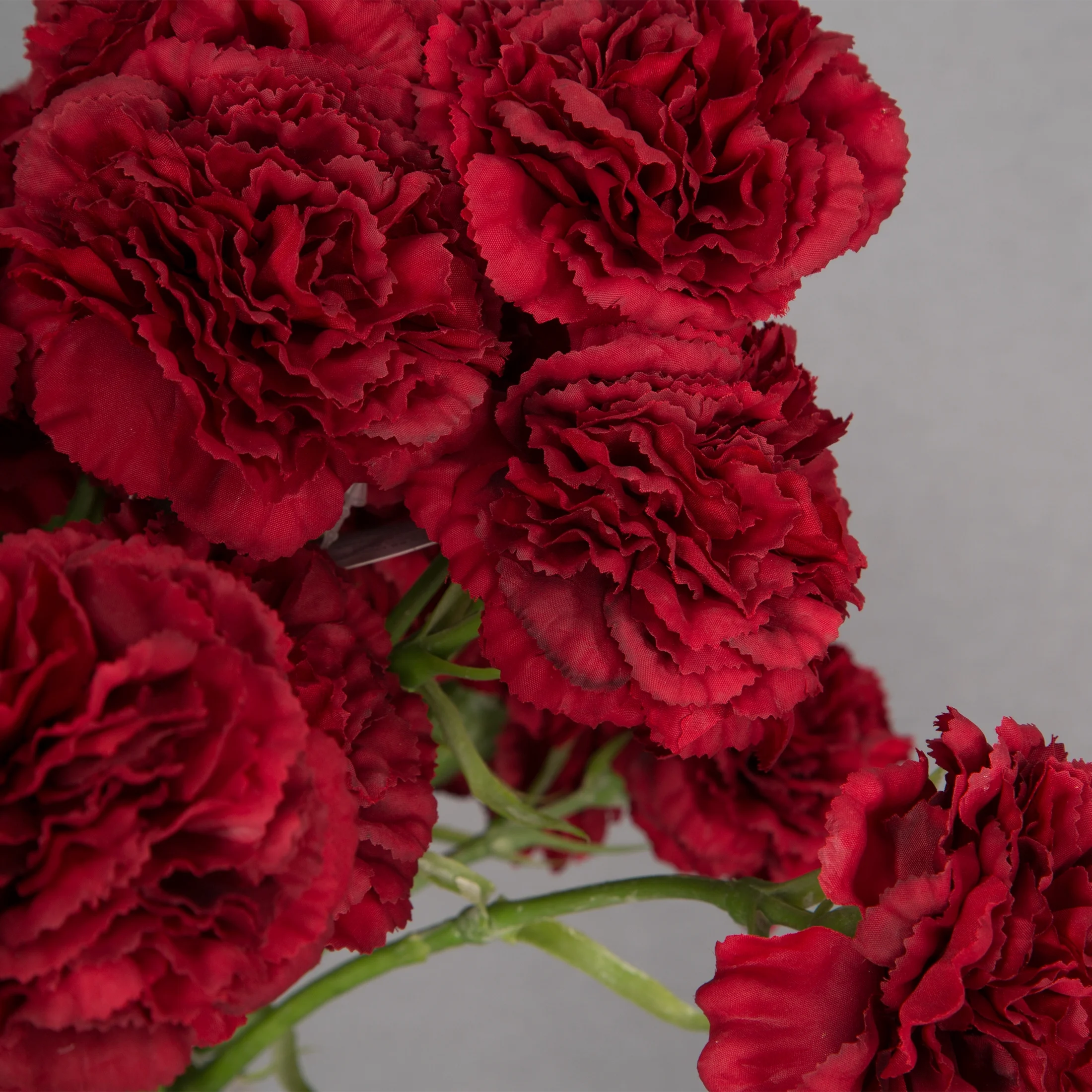 Kwiat sztuczny goździk czerwony 40 cm