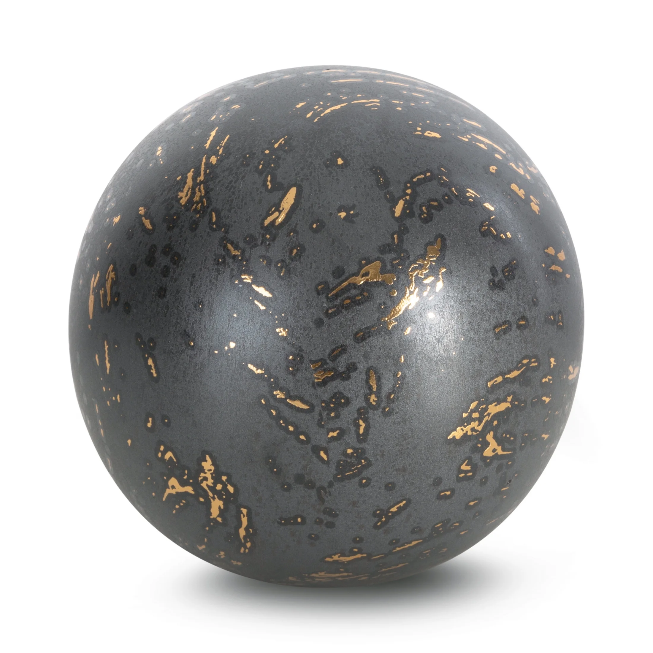 Kula ceramiczna ARIELA zdobiona przecieranym wzorem | eurofirany