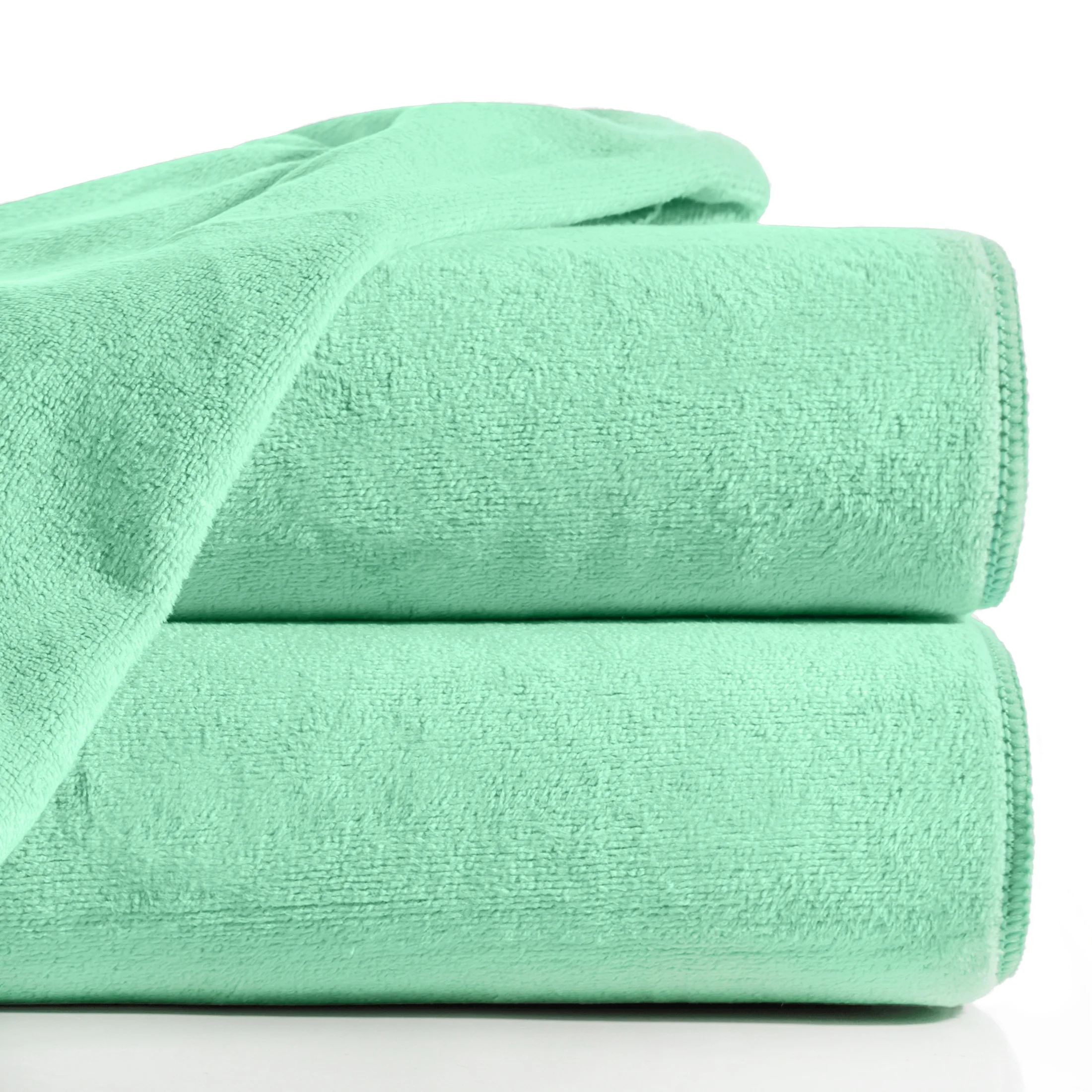 Ręcznik szybkoschnący 80x150 cm z mikrofibry kolor jasnoturkusowy 380g/m2 AMY