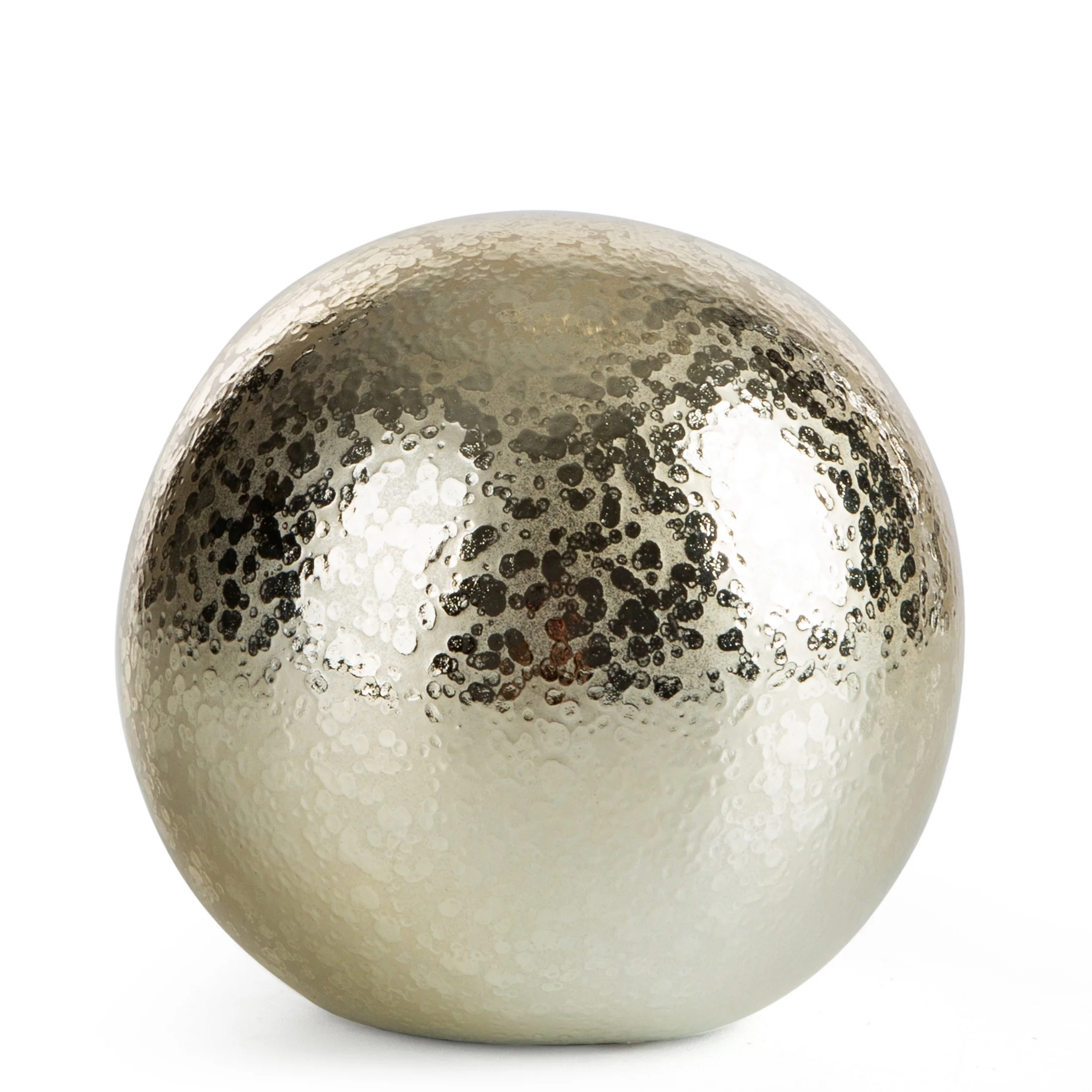 Figurka dekoracyjna kula SOPHIA o błyszczącej powierzchni | eurofirany