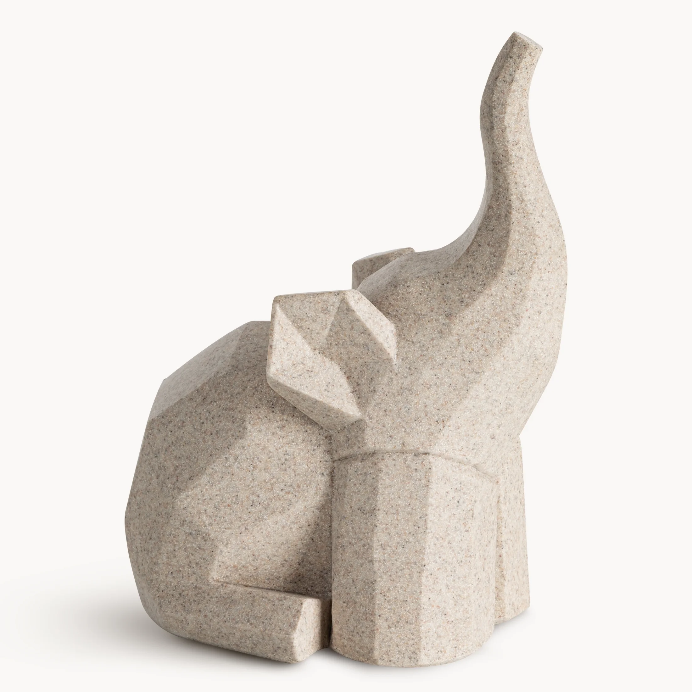 Figurka dekoracyjna SŁOŃ o geometrycznych liniach | eurofirany