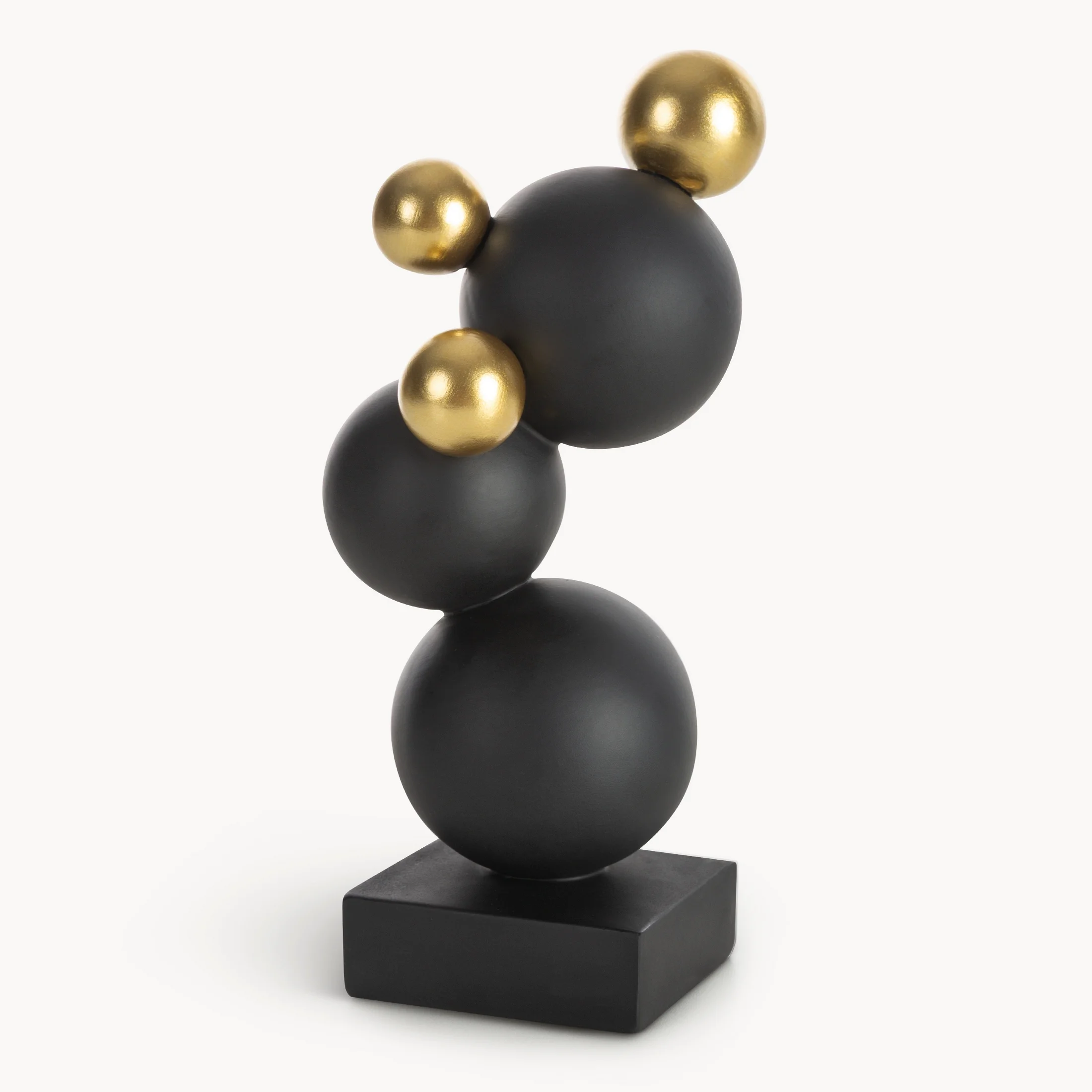 Nowoczesna figurka ALEX ze złotymi akcentami | eurofirany