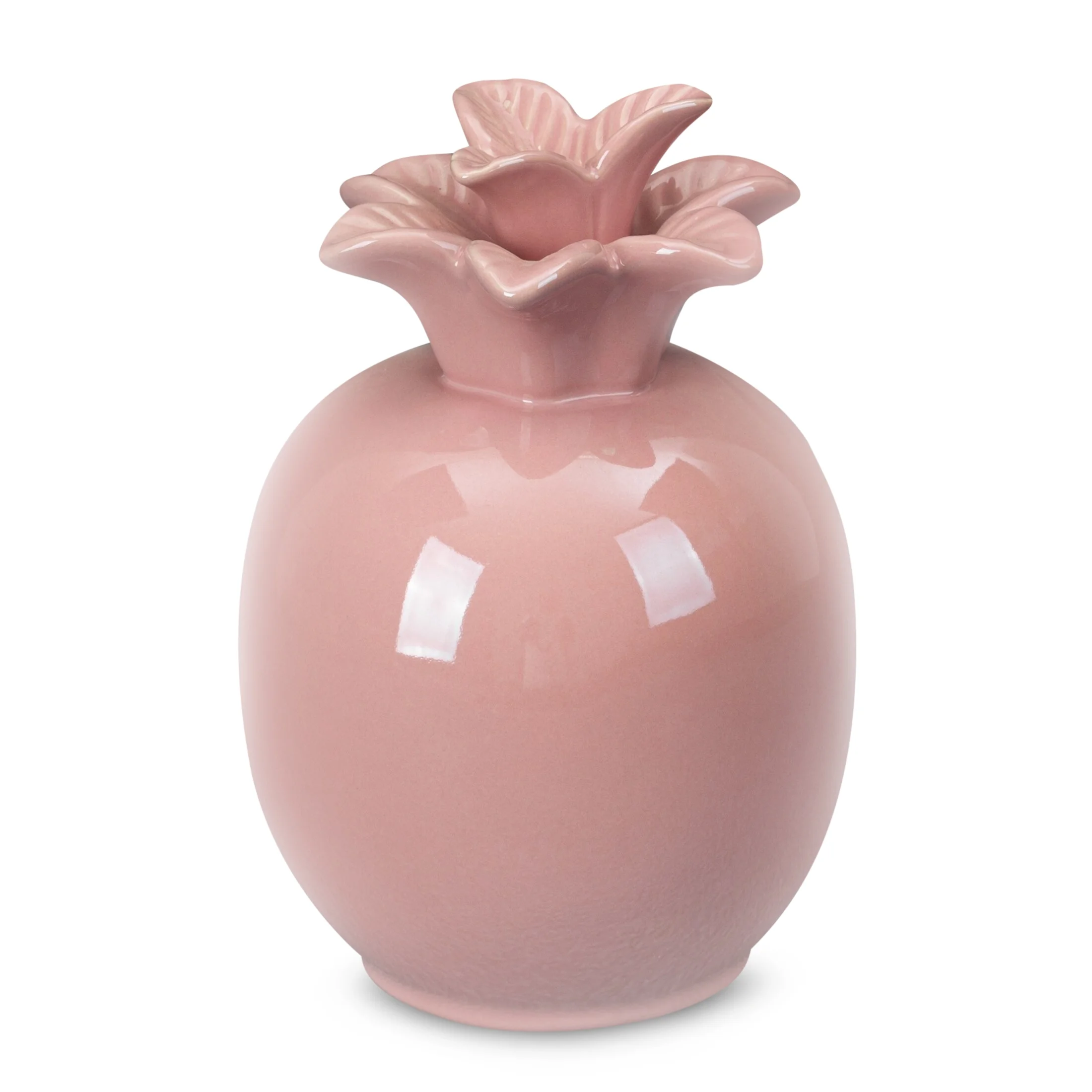 Ananas - figurka ceramiczna SIMONA z perłowym połyskiem | eurofirany