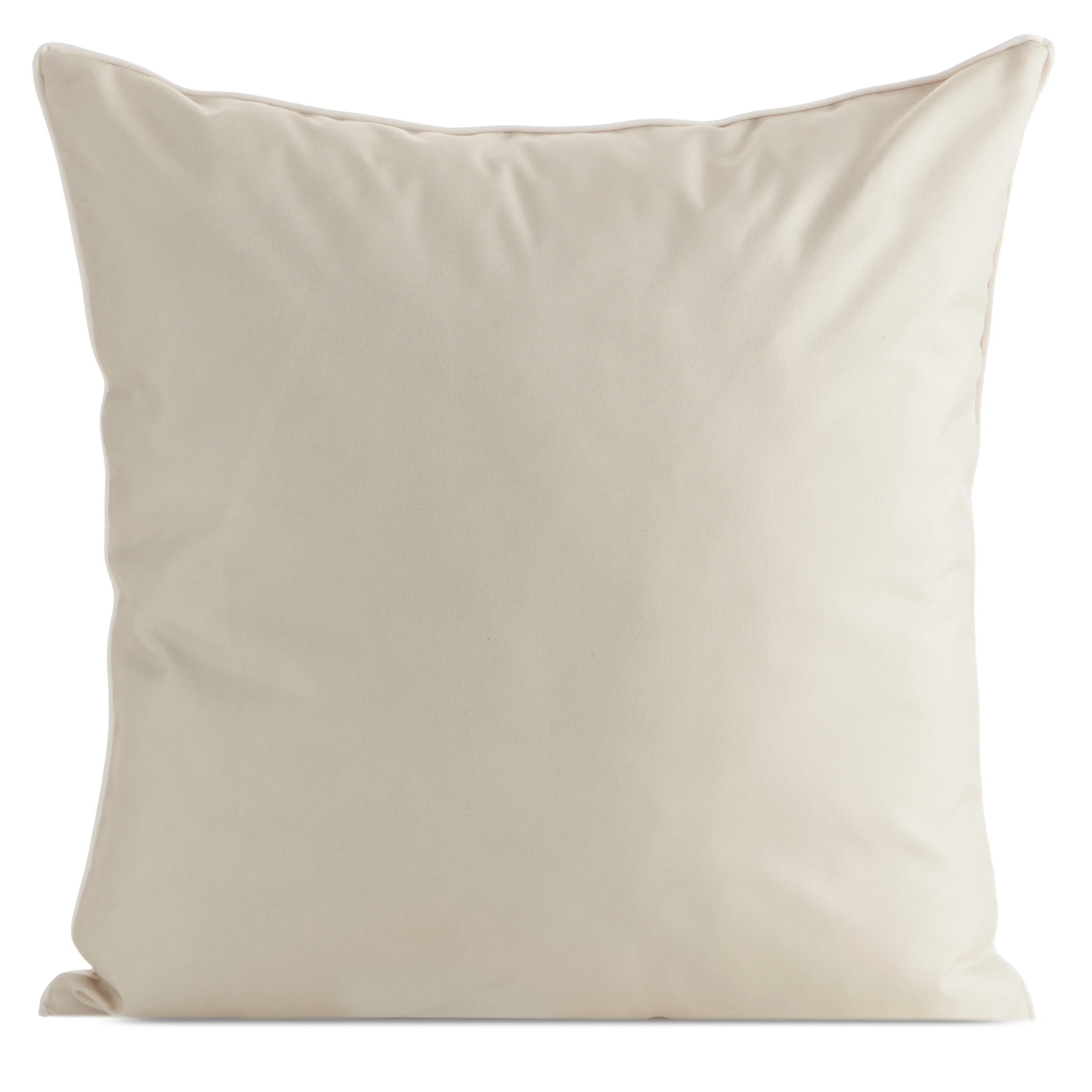 Poszewka na poduszkę 45x45 cm z tkaniny wodoodpornej beżowa idealna na taras oraz balkon GARDEN | eurofirany