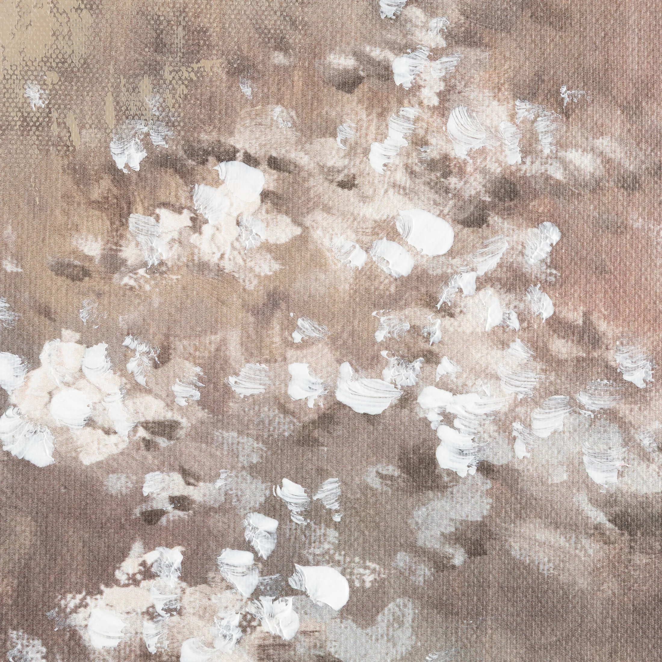 Obraz beżowo, biały nadruk na płótnie pejzaż 60x90 cm