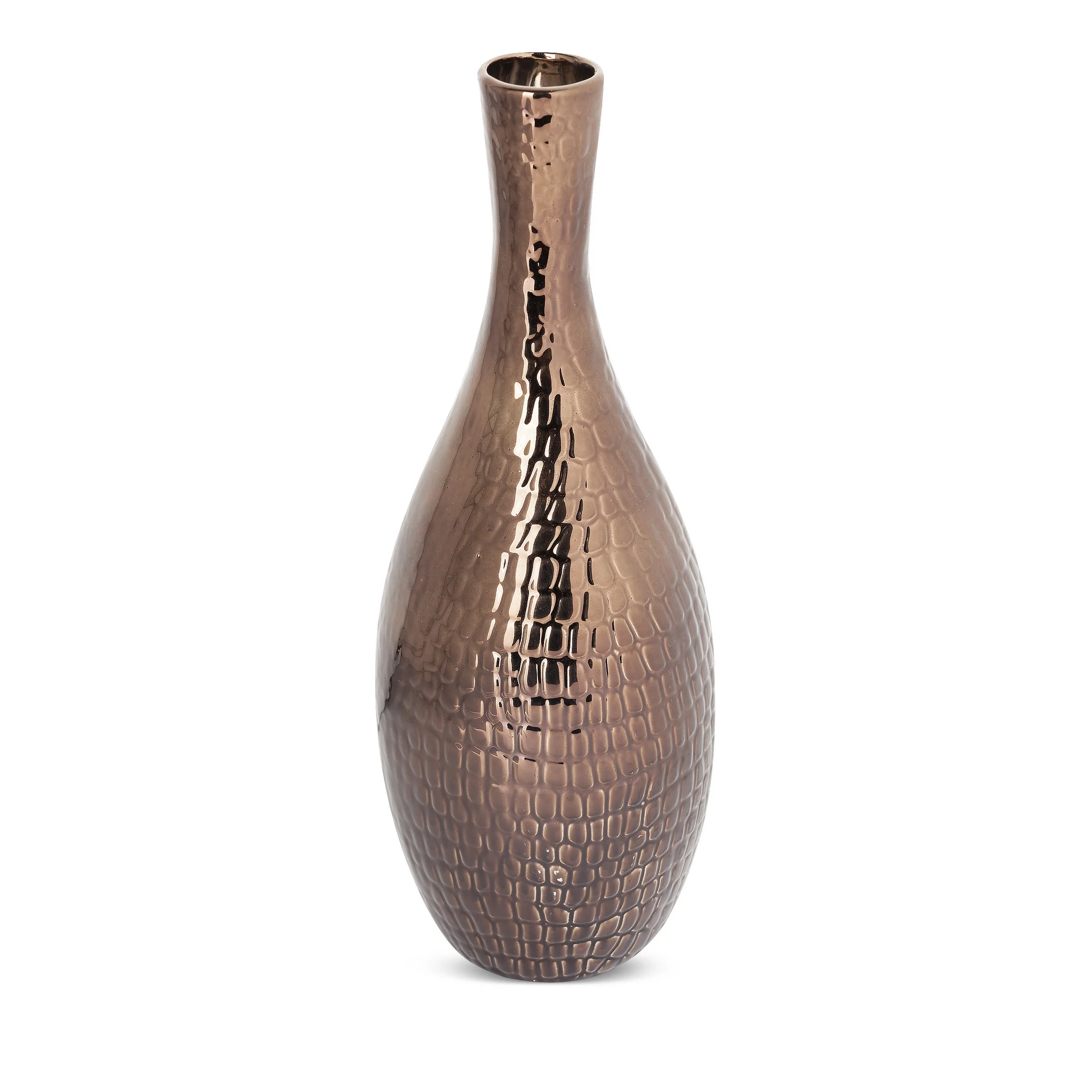 Wazon dekoracyjny ERNA z dolomitu brązowy | eurofirany