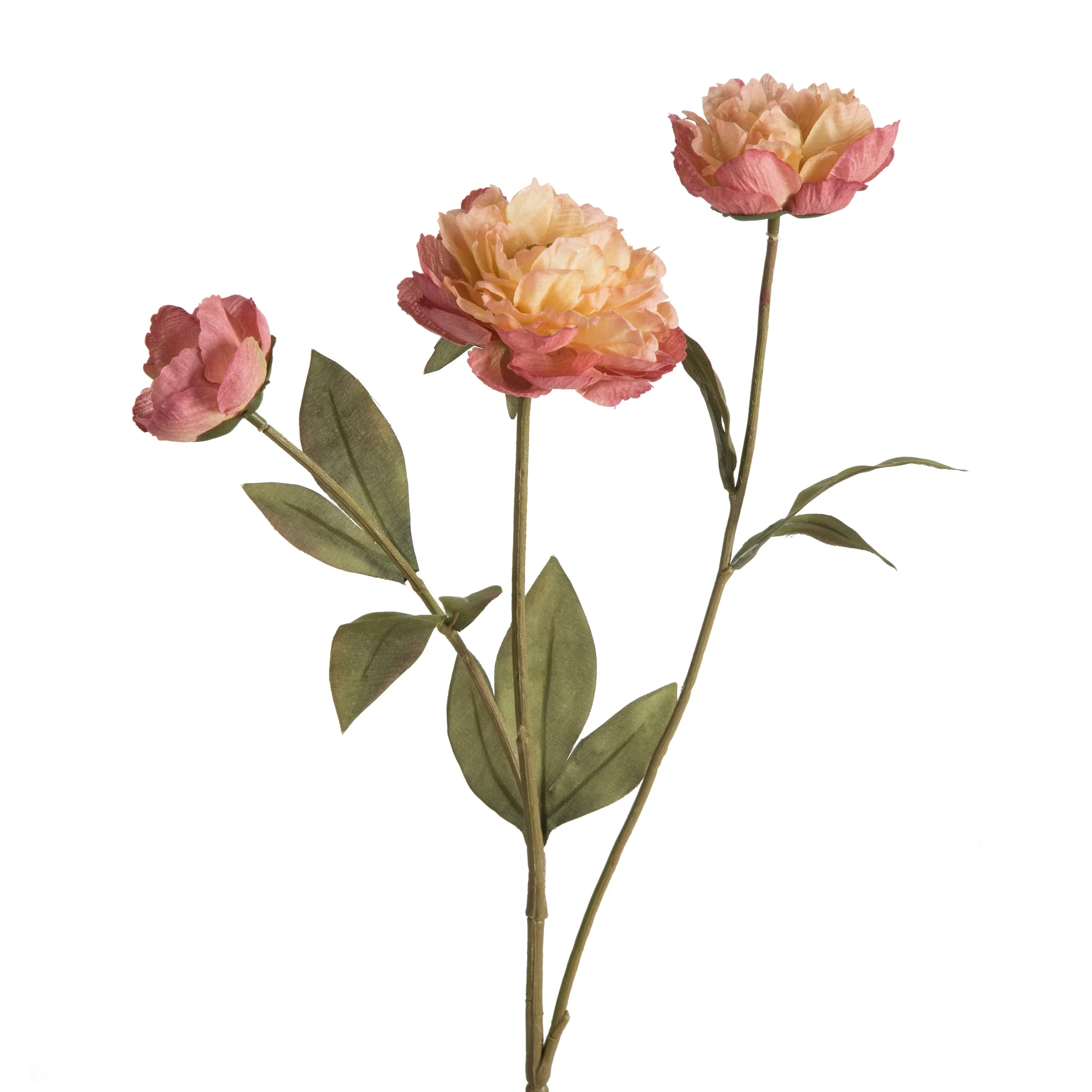 Kwiat sztuczny ciemnoróżowy 52 cm