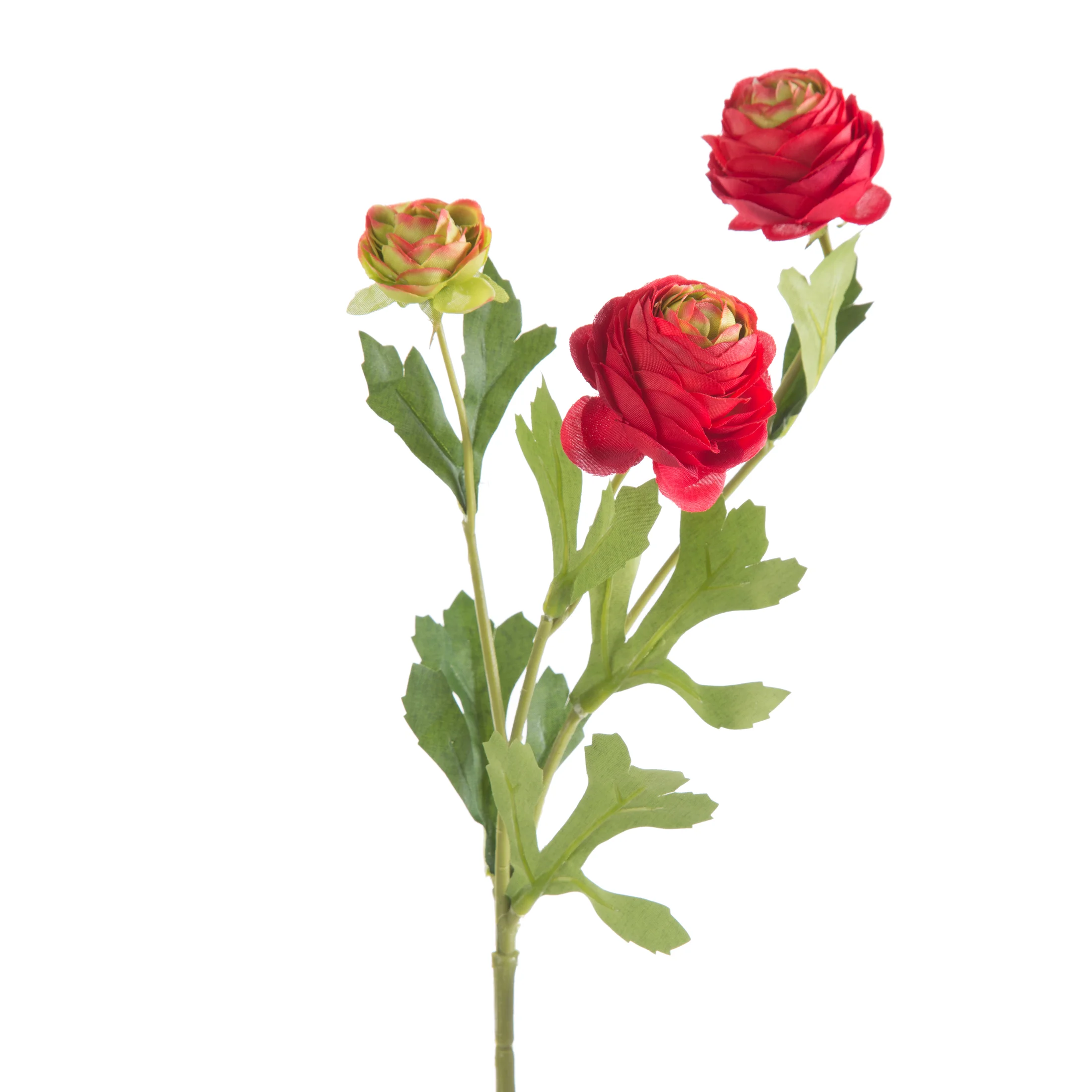 Kwiat sztuczny czerwony 44 cm
