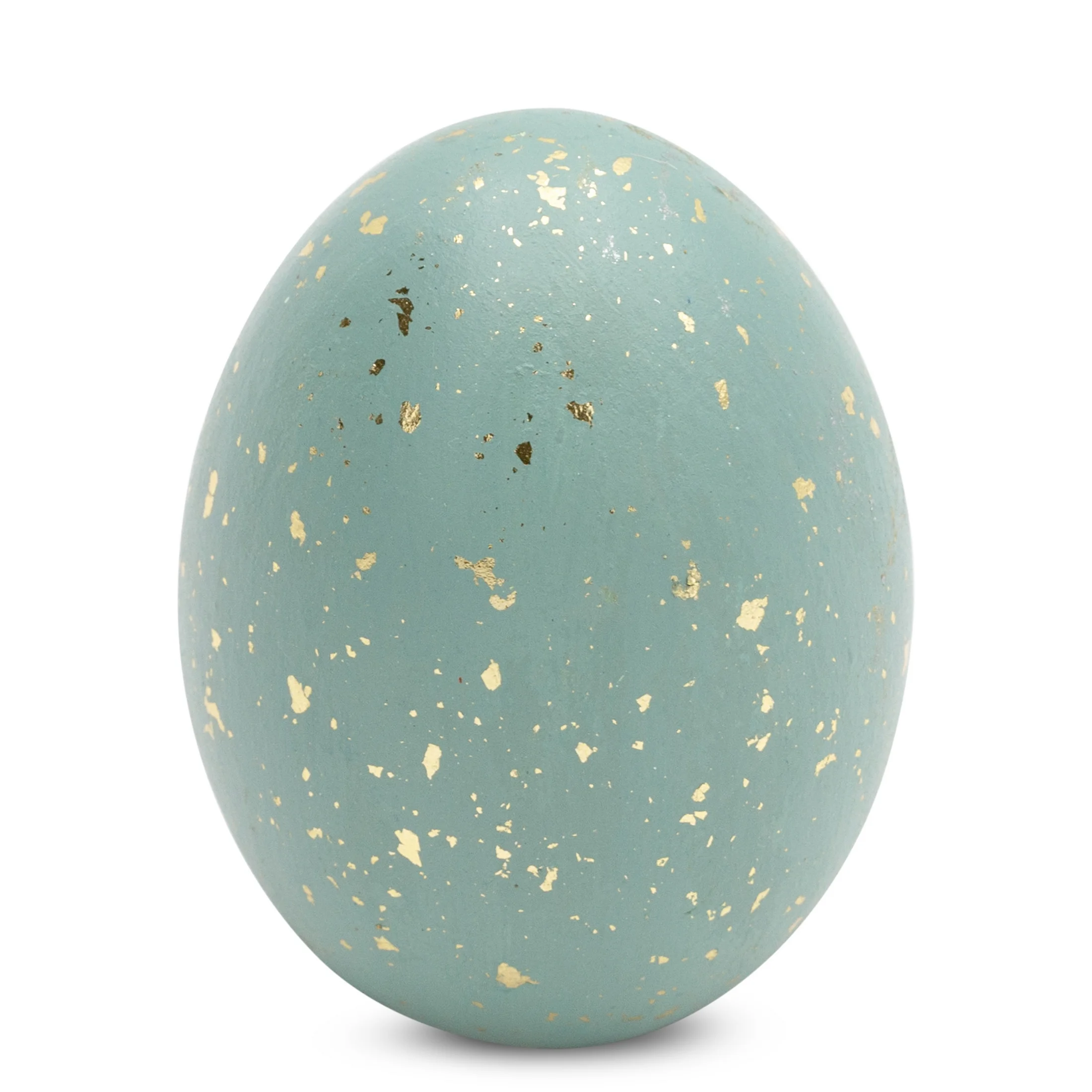 Figurka dekoracyjna JAJKO wielkanocne z lśniącymi drobinkami