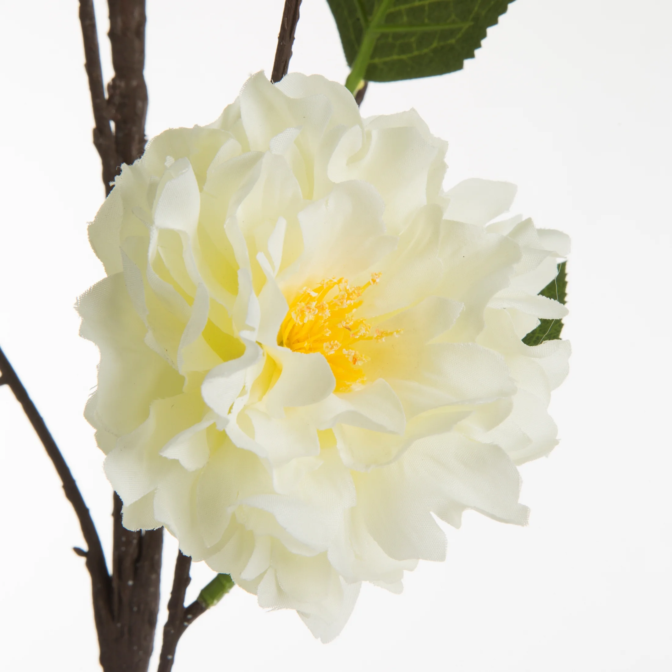 Kwiat sztuczny kremowy 95 cm