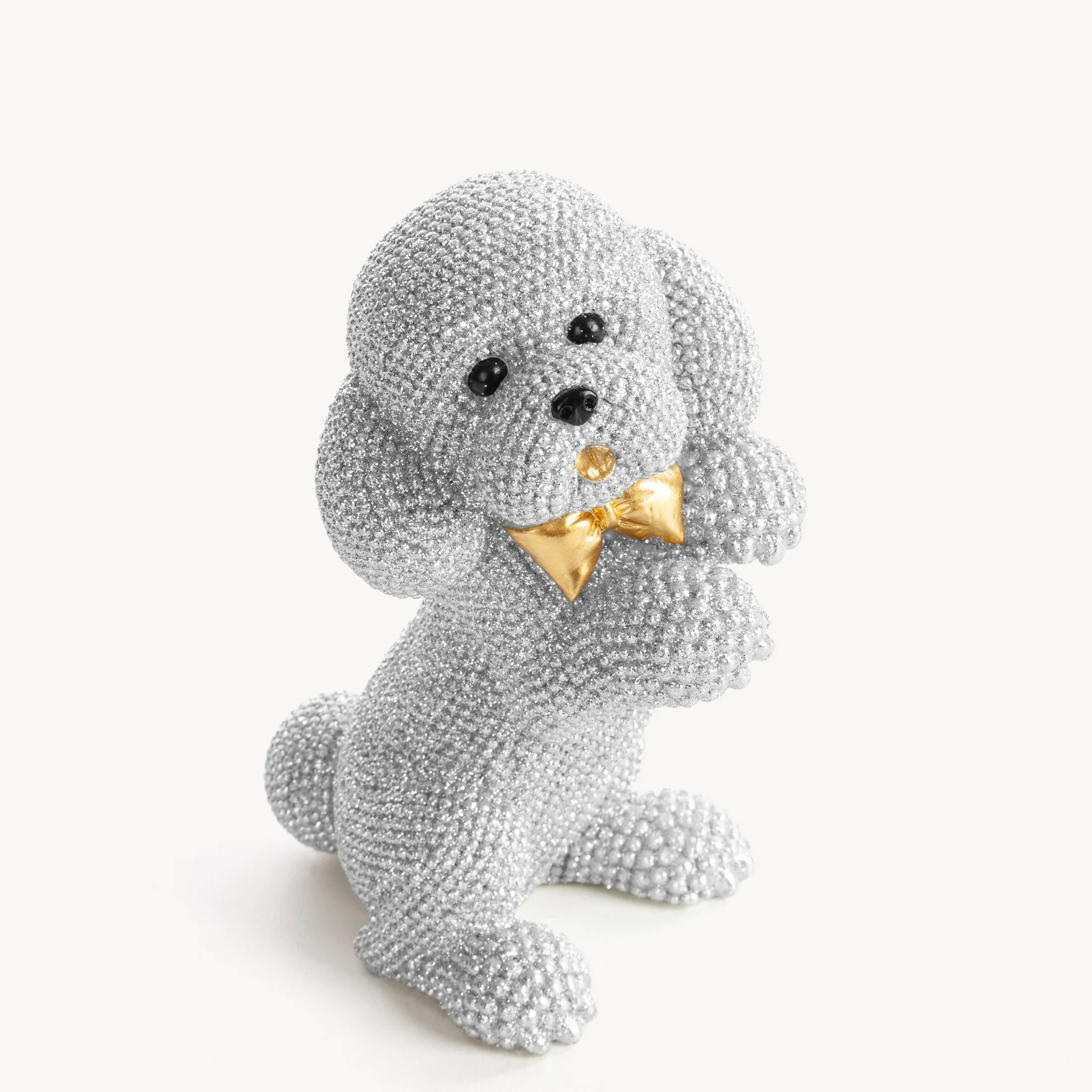 PIES - figurka dekoracyjna ELDO 1 o drobnym strukturalnym wzorze | eurofirany