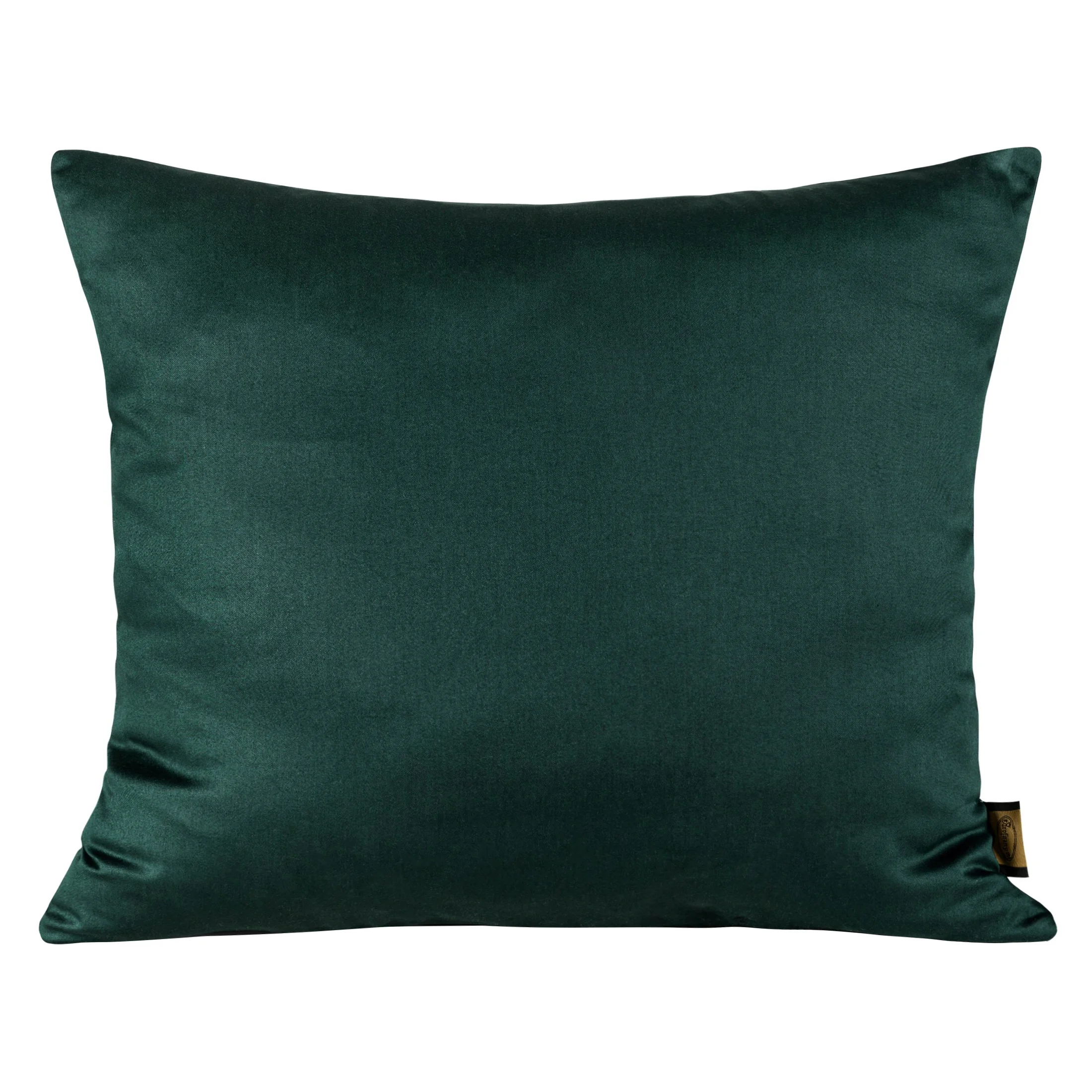 Poszewka na poduszkę 50x70 cm z satyny bawełnianej zielona NOVA | eurofirany