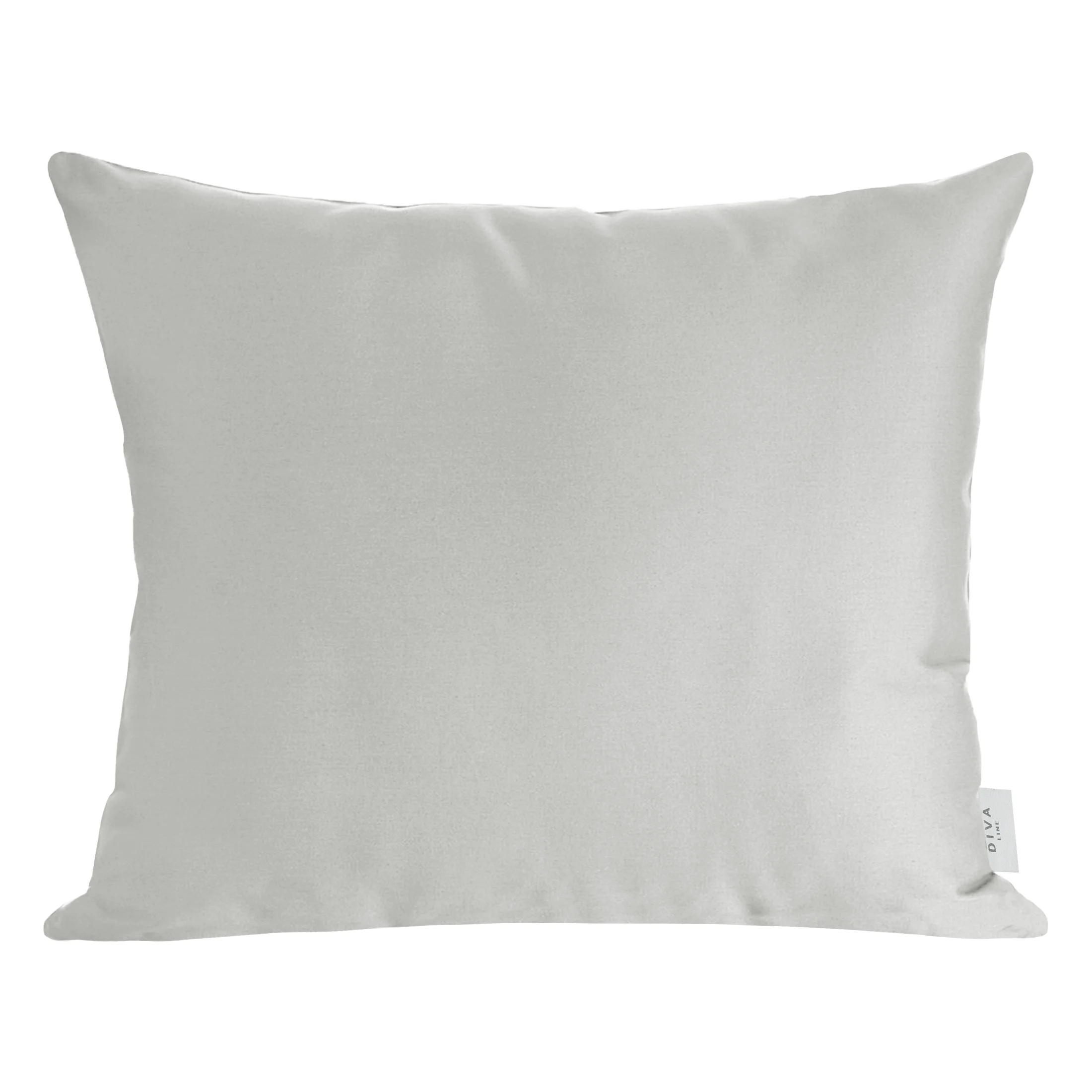 Poszewka na poduszkę 50x70 cm z satyny bawełnianej jasnoszara DINA | eurofirany
