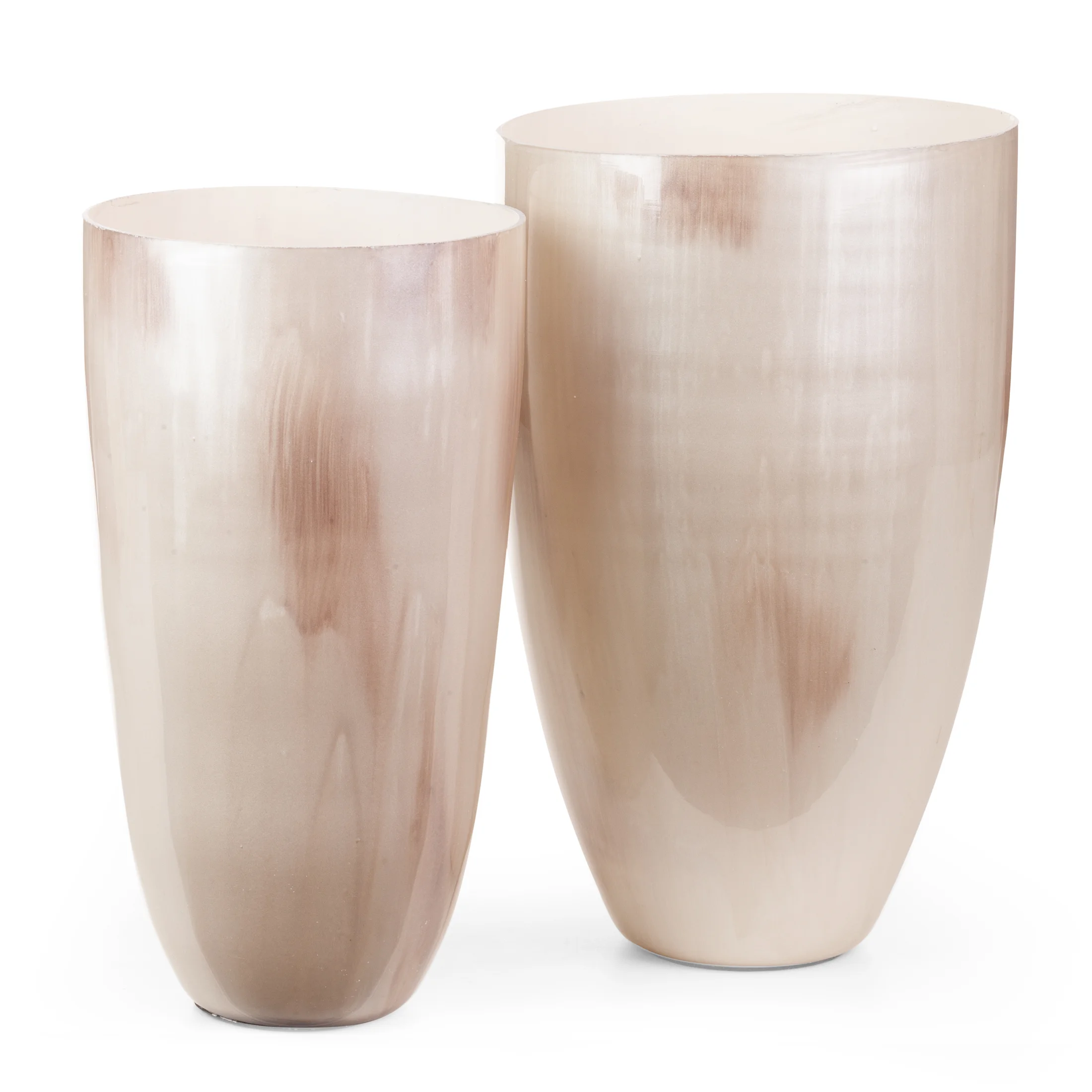 Wazon CARDO ze szkła artystycznego o przecieranej powierzchni