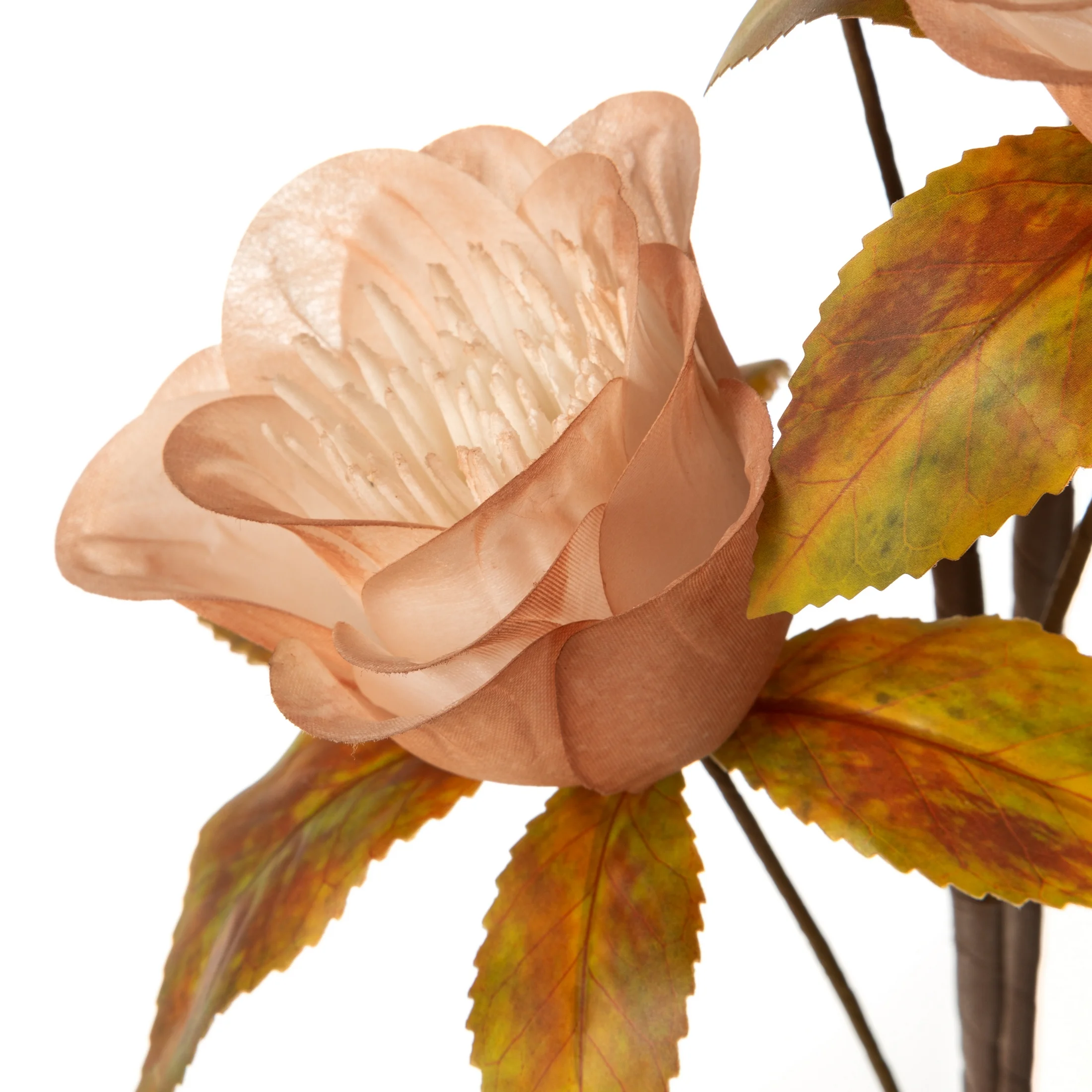 Kwiat sztuczny różowo, jasonpomarańczowy 84 cm