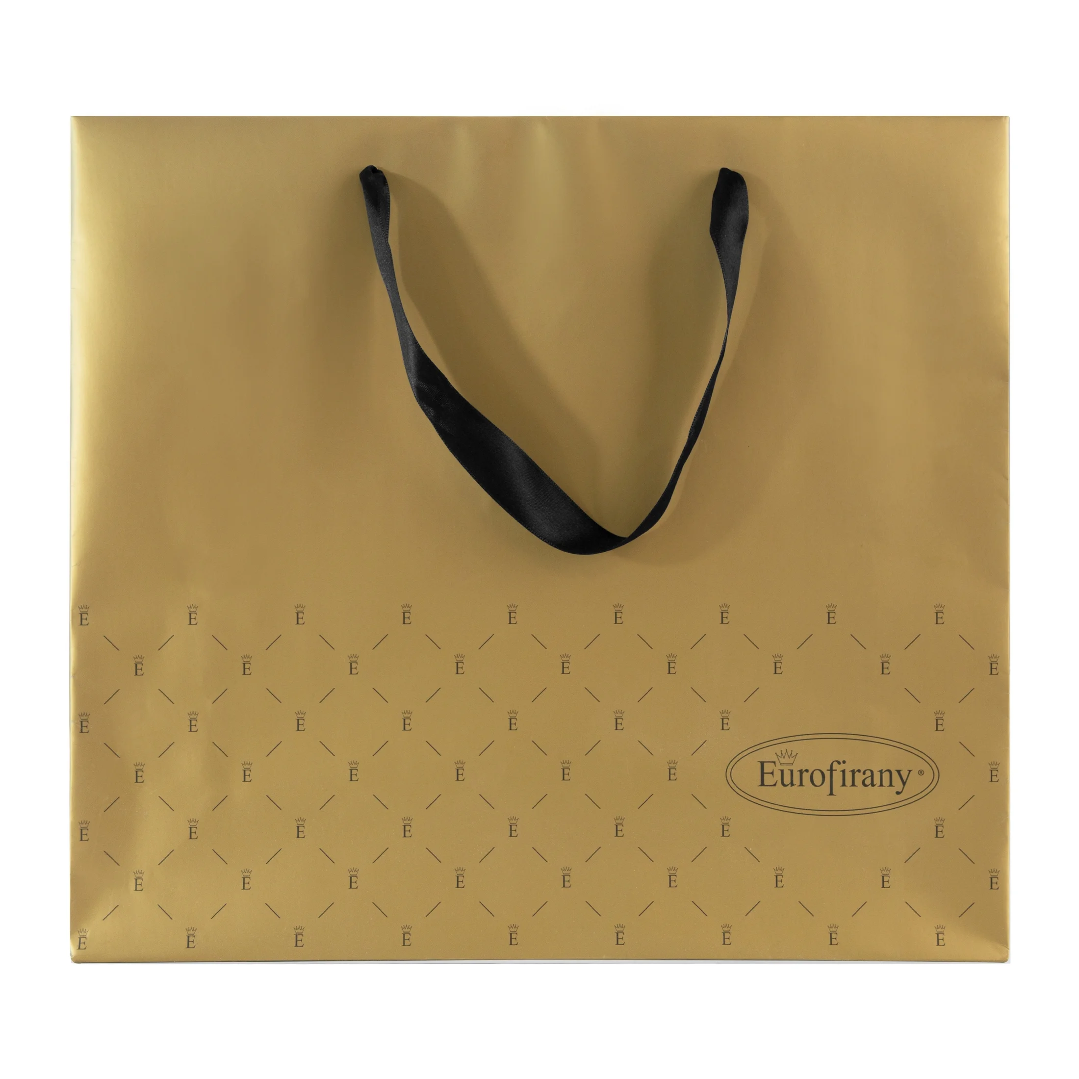 Torba prezentowa EUROFIRANY złoto-czarna