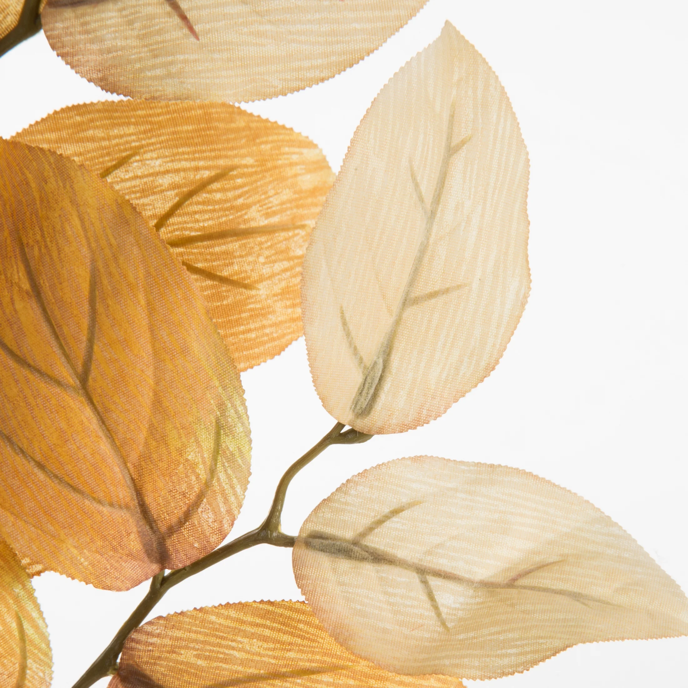 Gałązka sztuczna żółta 76 cm