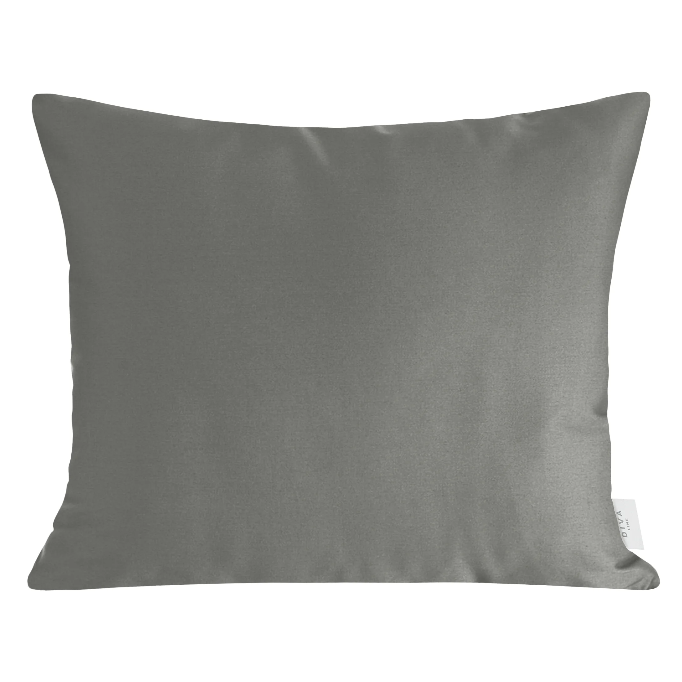 Poszewka na poduszkę 50x70 cm z satyny bawełnianej stalowa DINA | eurofirany