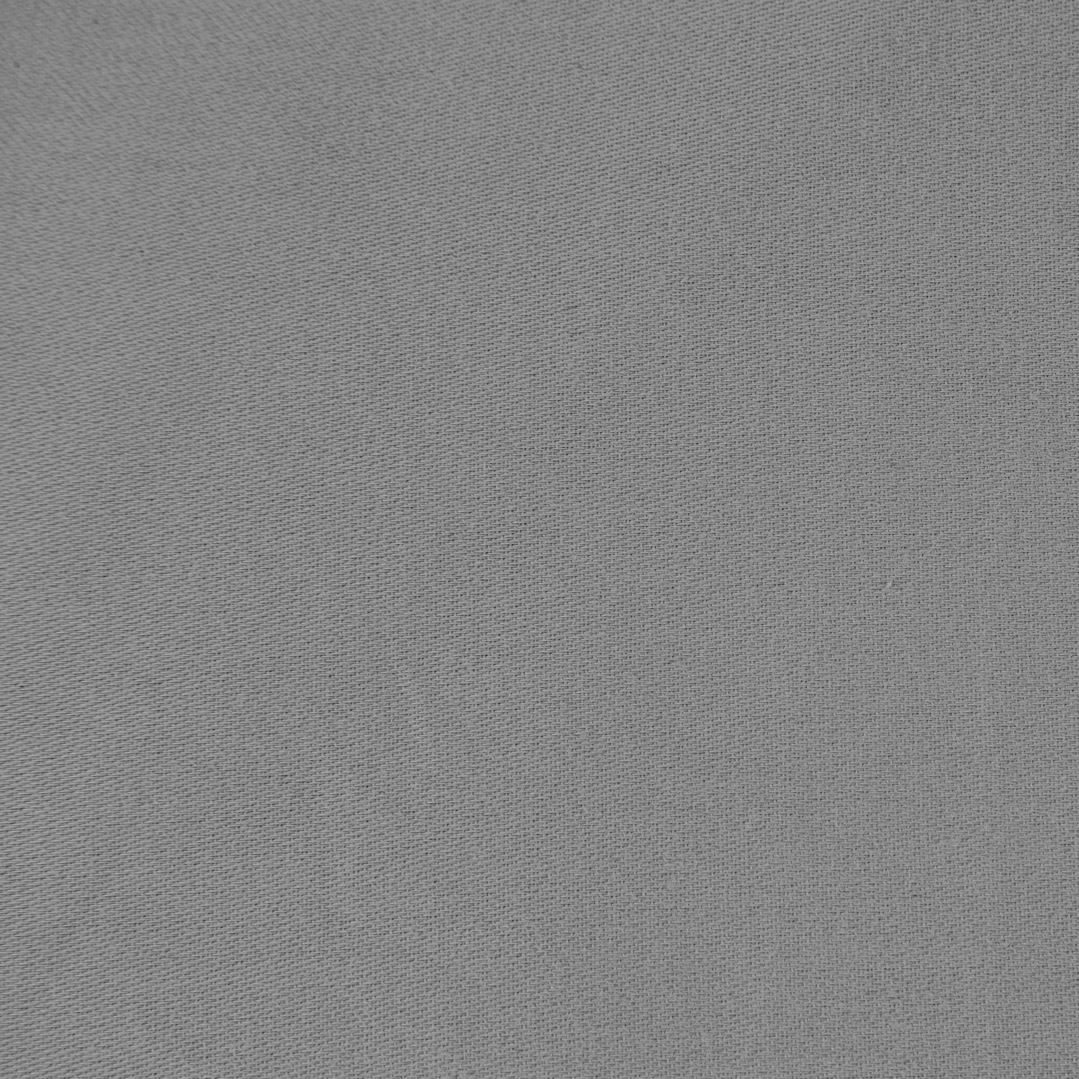 Pościel 220x200 cm komplet 3 częściowy gładka z satyny bawełnianej kolor stalowy DINA Diva Line