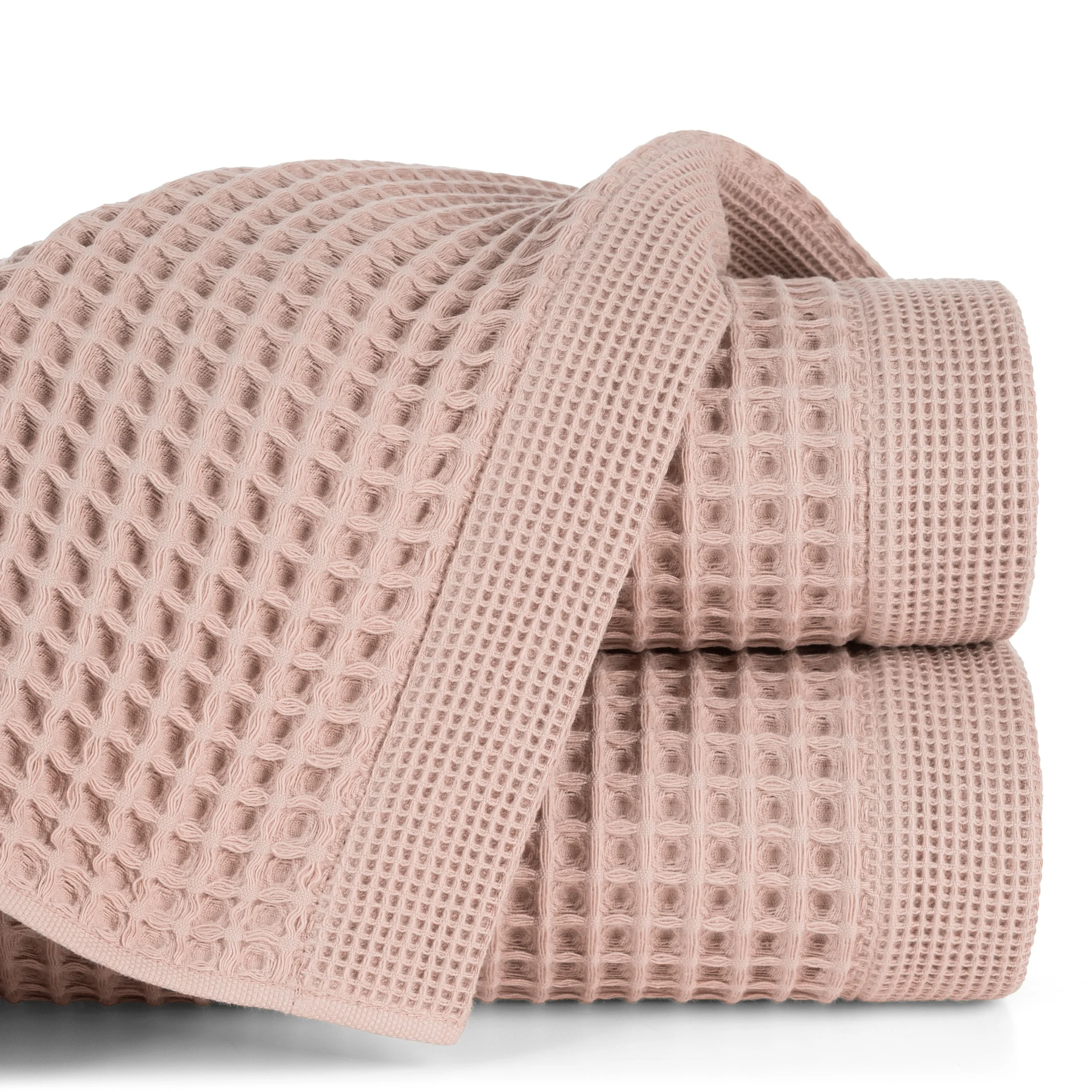 Ręcznik kąpielowy 50x90 cm bawełniany kolor różowy o charakterystycznej gofrowej strukturze 400 g/m2 MELO